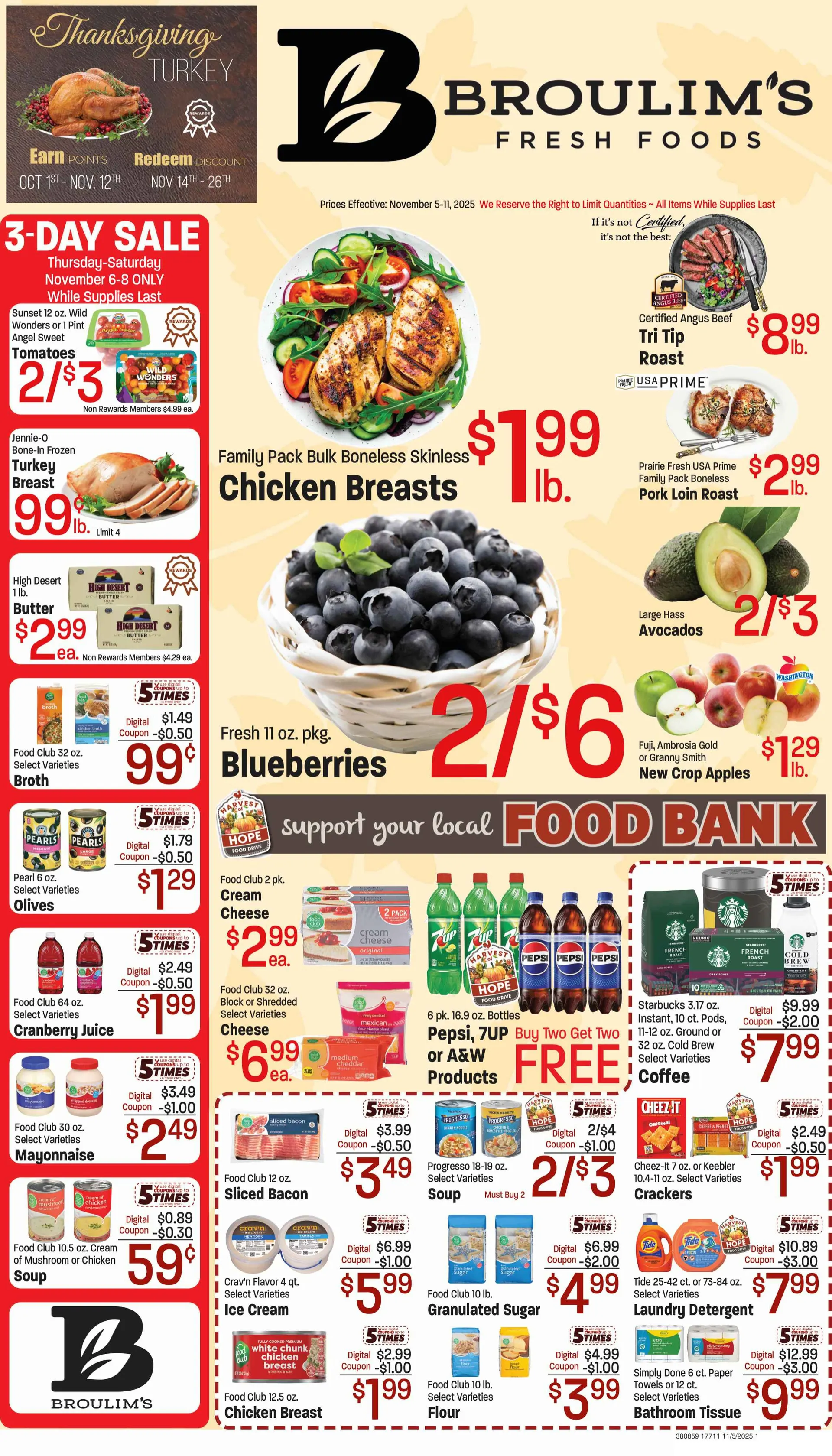 Weekly ad Broulim ´s Sales from November 5 to November 12 2025 - Page 1