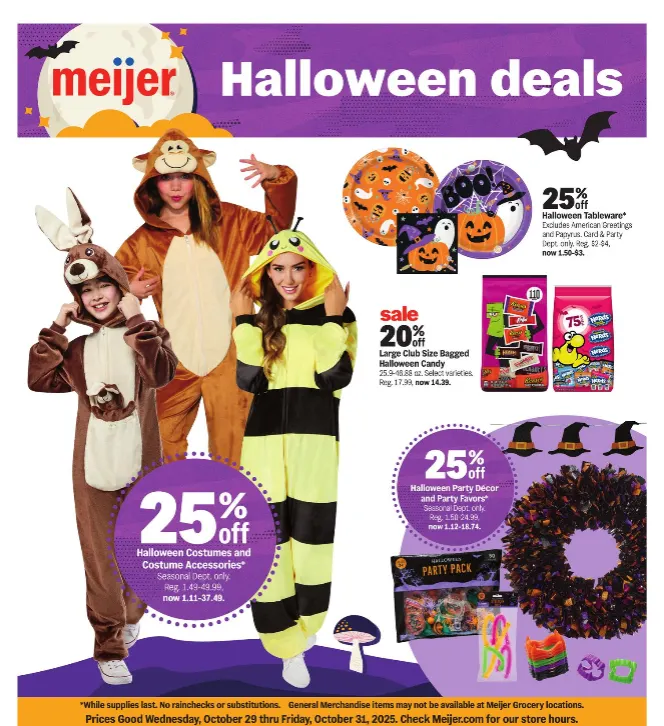 Weekly ad Meijer Sales from October 29 to November 4 2025 - Page 