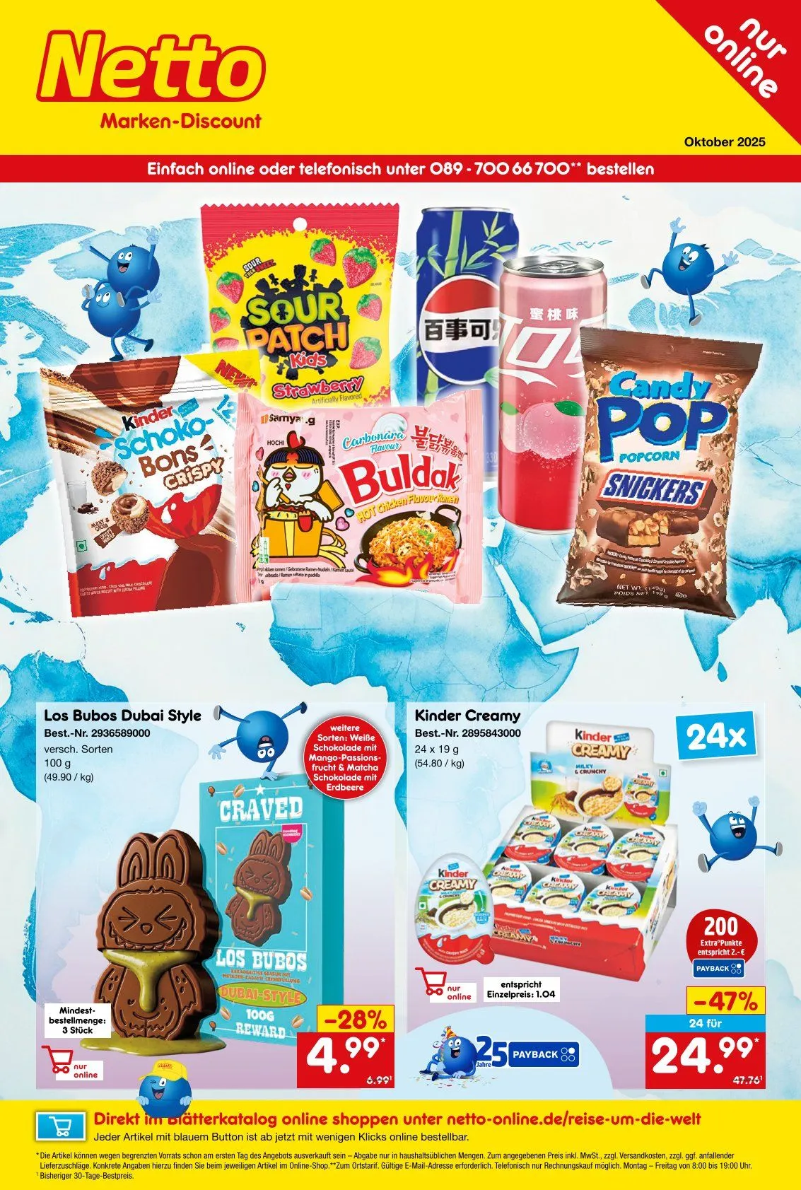 Prospekt Netto Marken Discount  von 25. Oktober bis 31. Oktober 2025 - Prospekt seite 1