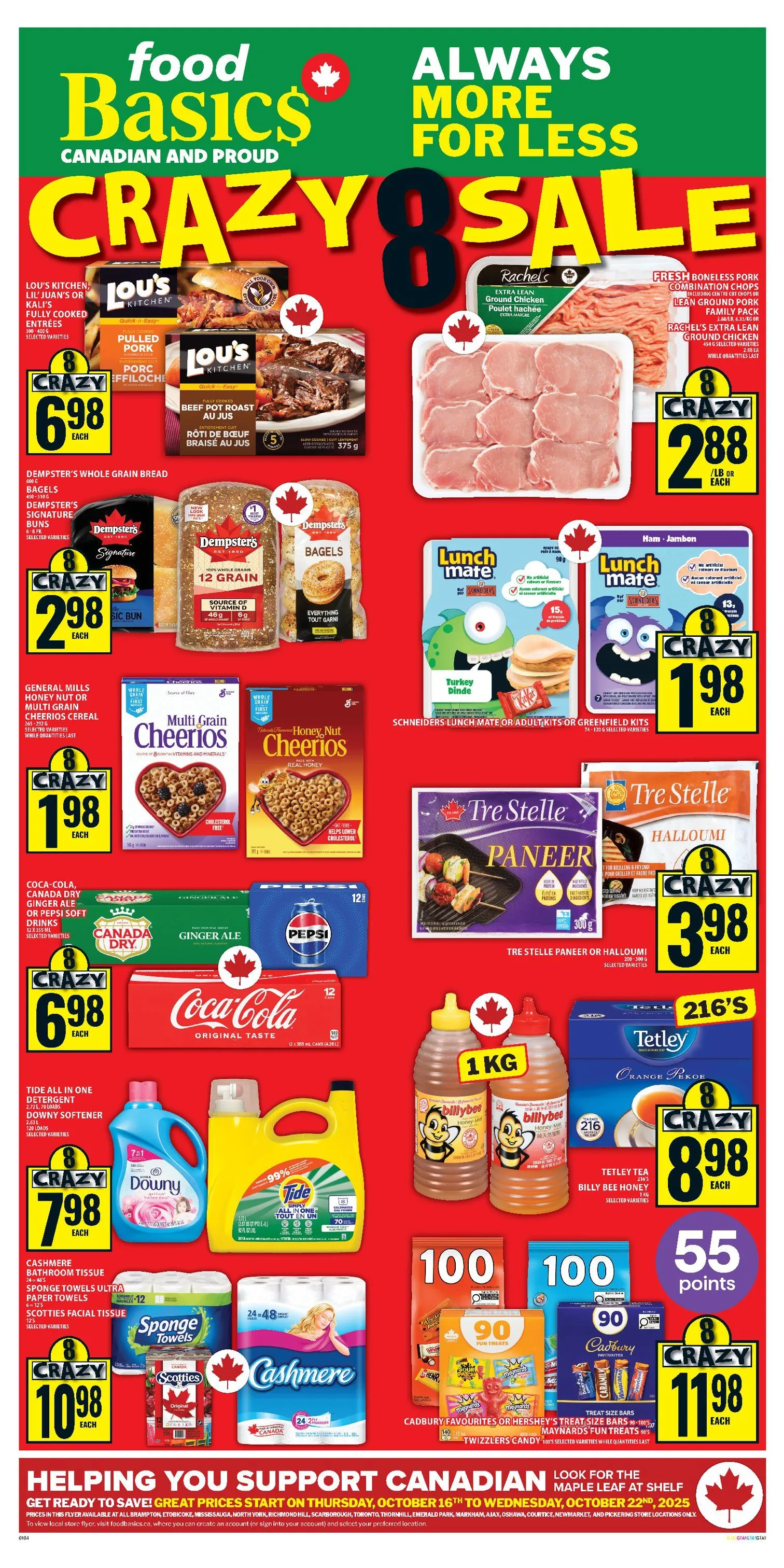 Food Basics Sales from October 16 to October 22 2025 - flyer page 