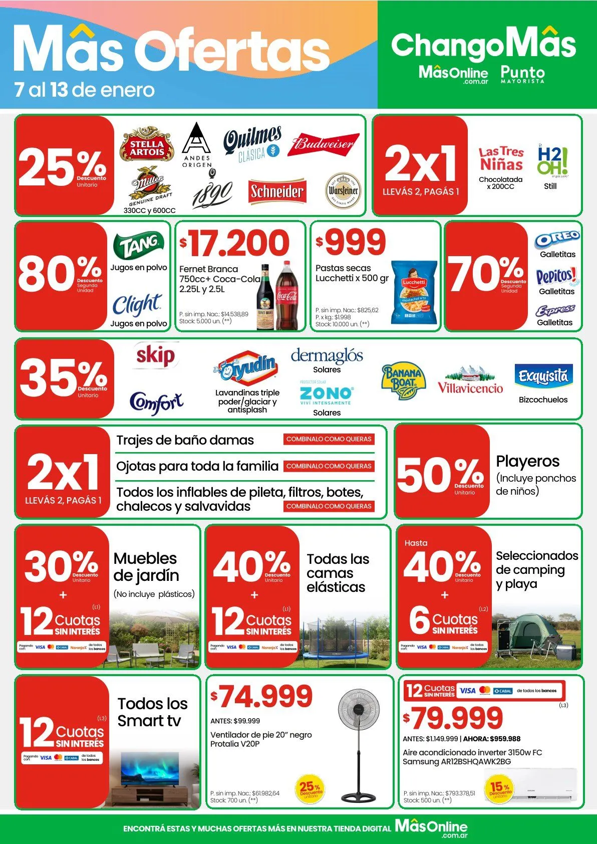 Ofertas de Ofertas Changomas 7 de enero al 13 de enero 2026 - Página 1 del catálogo