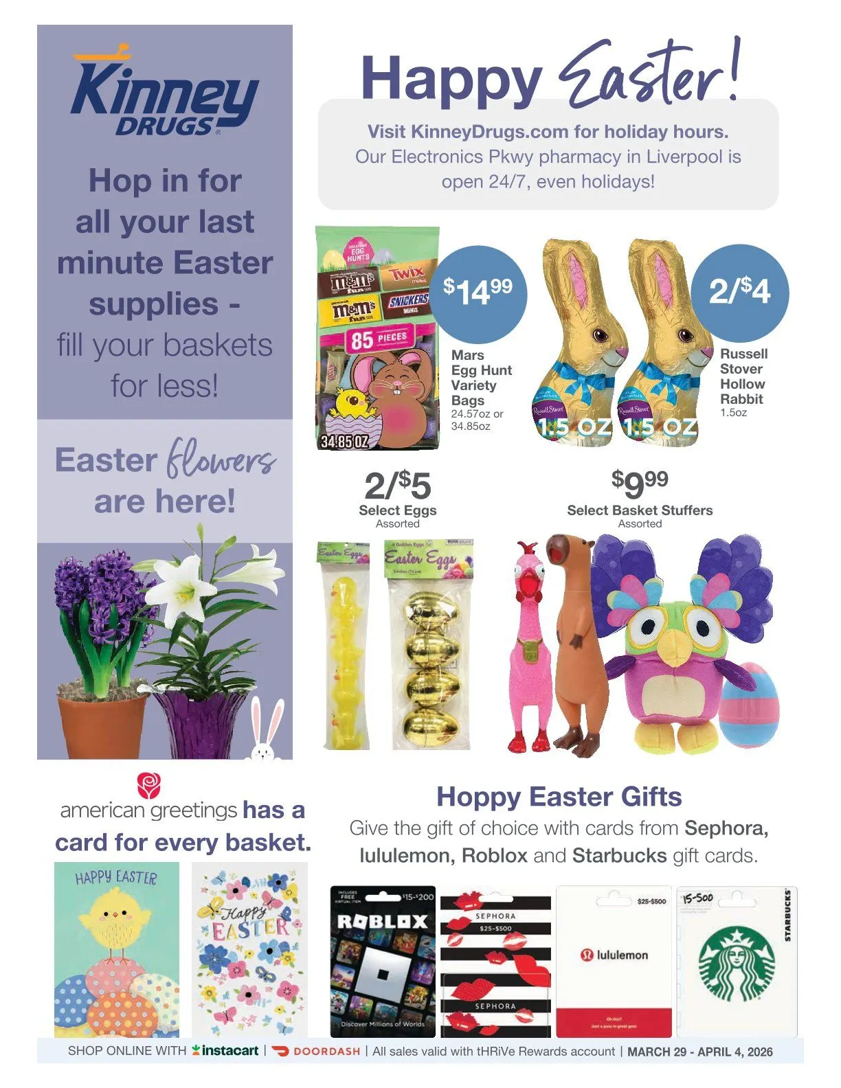 Weekly ad  Kinney Drugs weekly ads from April 1 to April 7 2026 - Page 