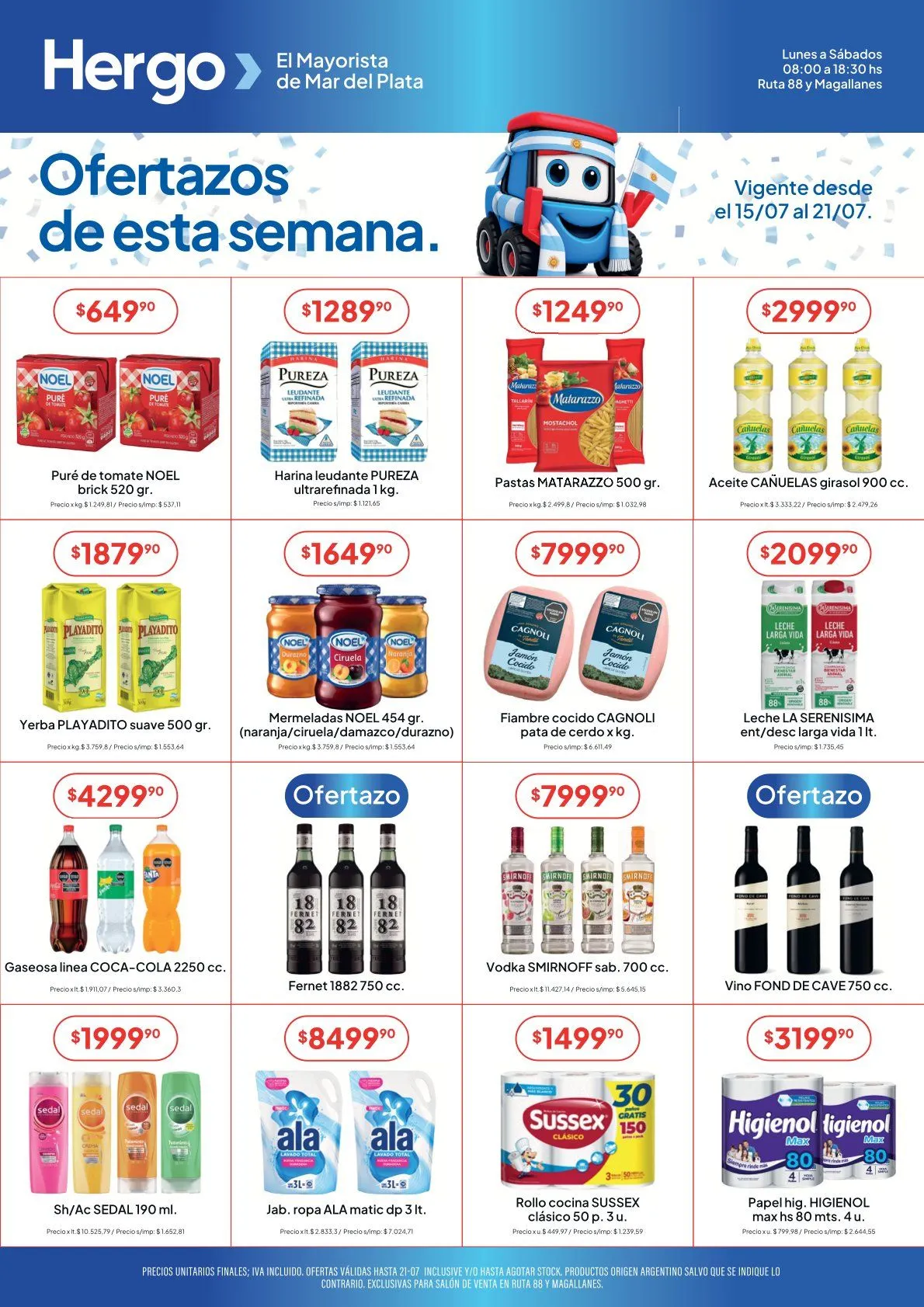 Ofertas de Hergo Ofertas 15 de julio al 21 de julio 2026 - Página 1 del catálogo