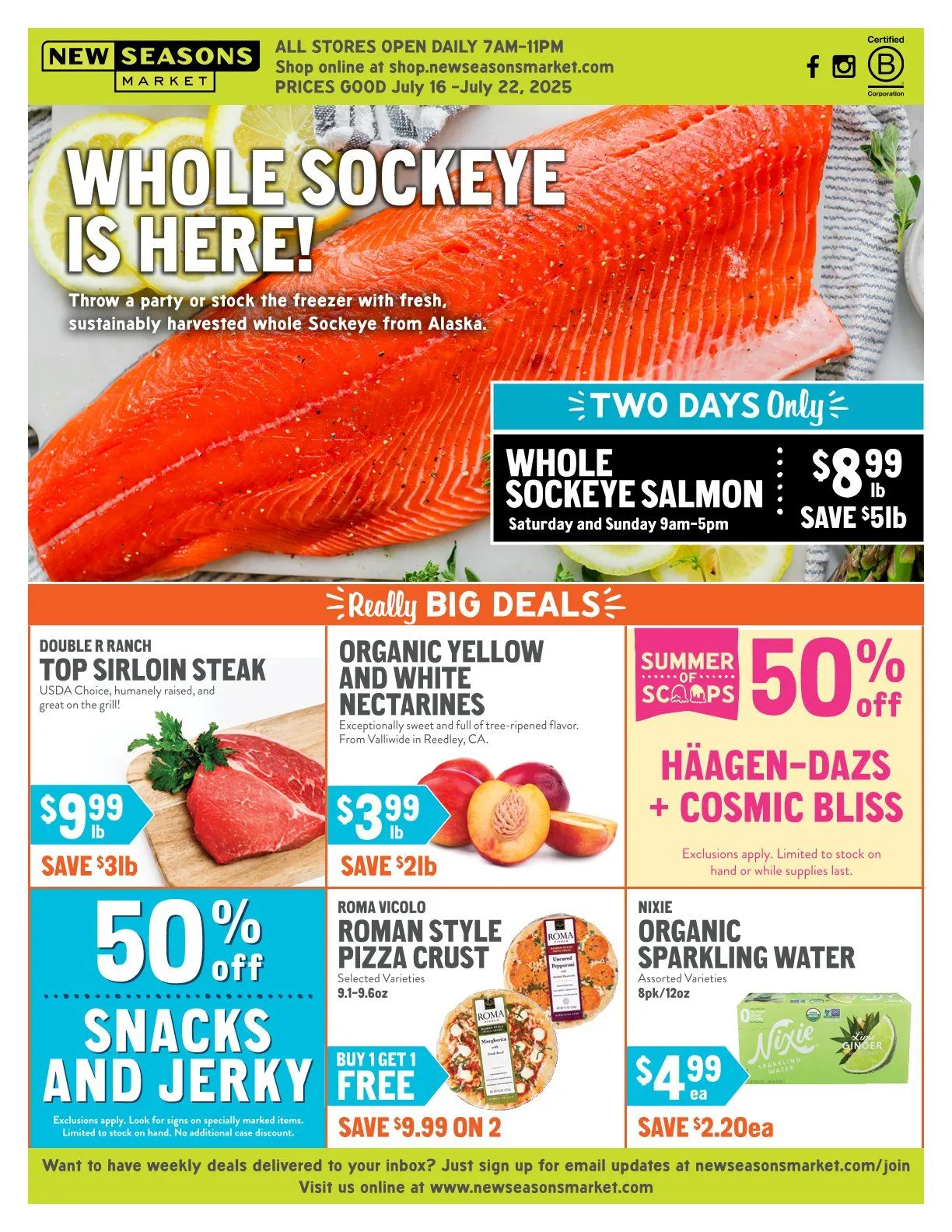Weekly ad New Seasons Market Sales from July 16 to July 22 2025 - Page