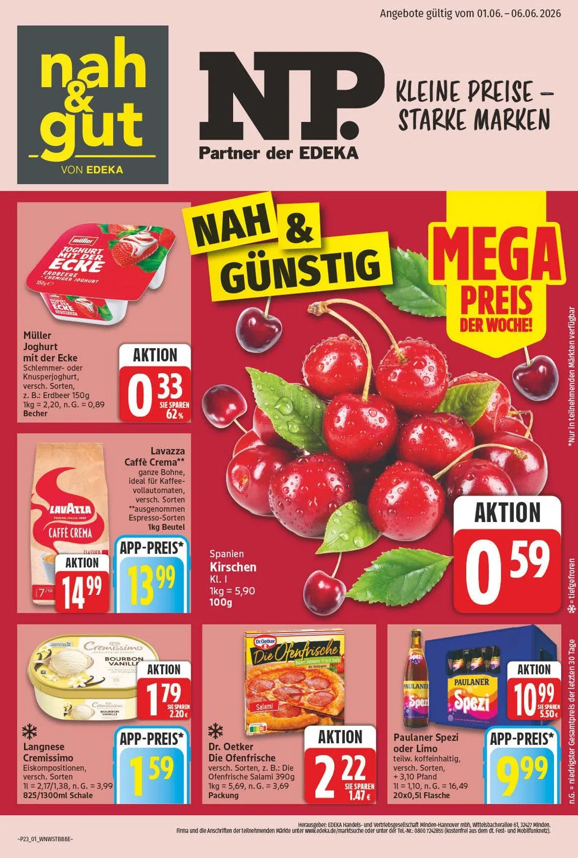 NP Discount Angebote von 1. Juni bis 6. Juni 2026 - Prospekt seite 