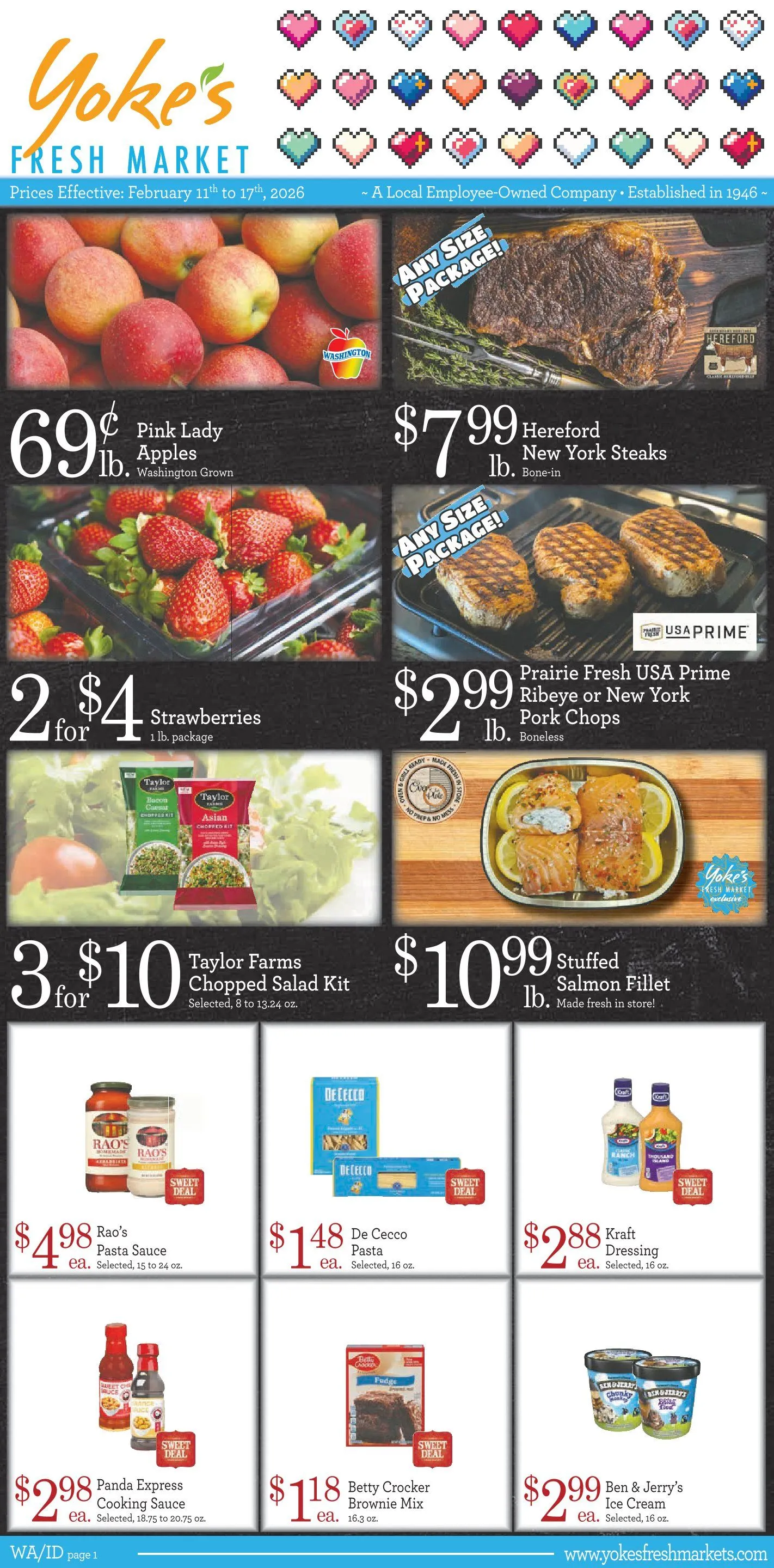 Weekly ad Yoke's Fresh Market Sales from February 11 to February 17 2026 - Page 