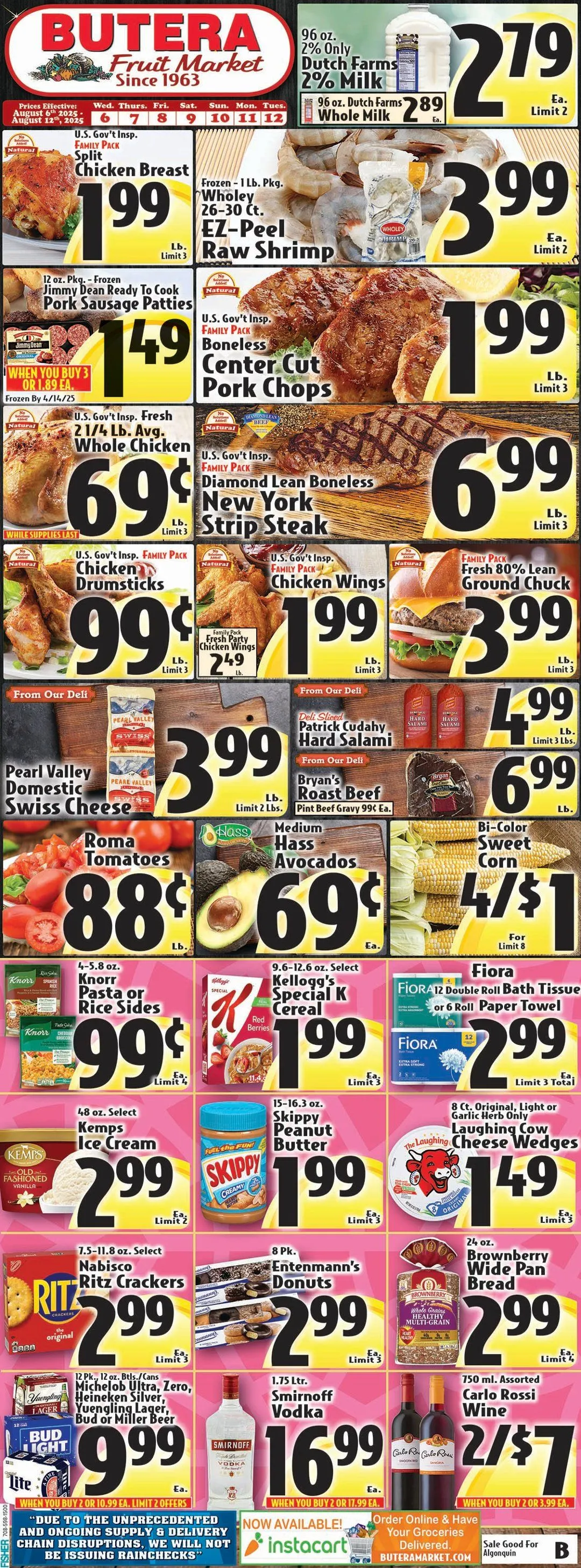 Weekly ad Butera sales from August 6 to August 12 2025 - Page 