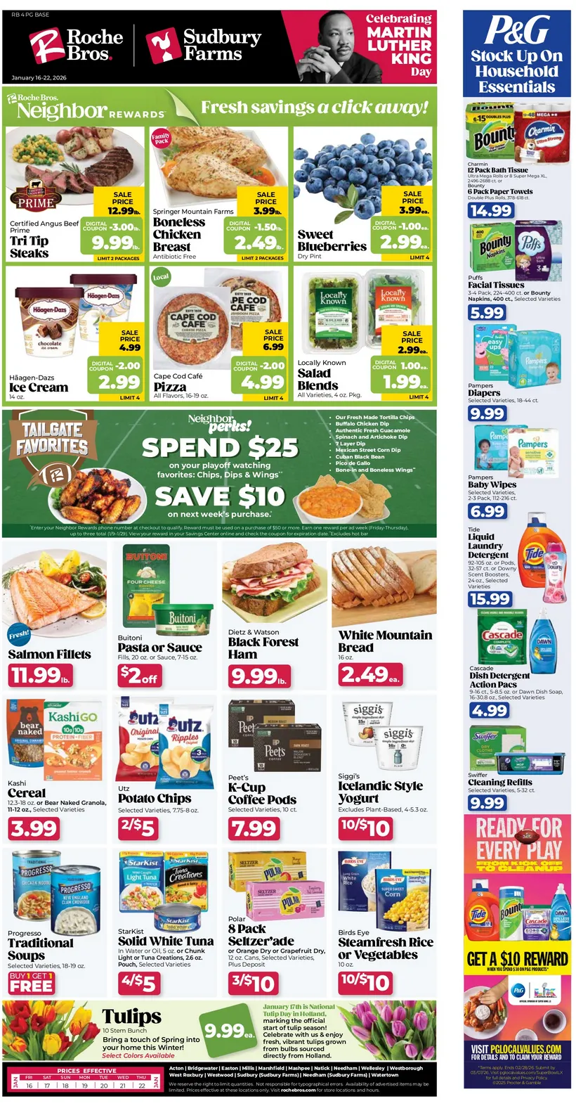 Weekly ad Roche Bros. Sales from January 16 to January 22 2026 - Page 1