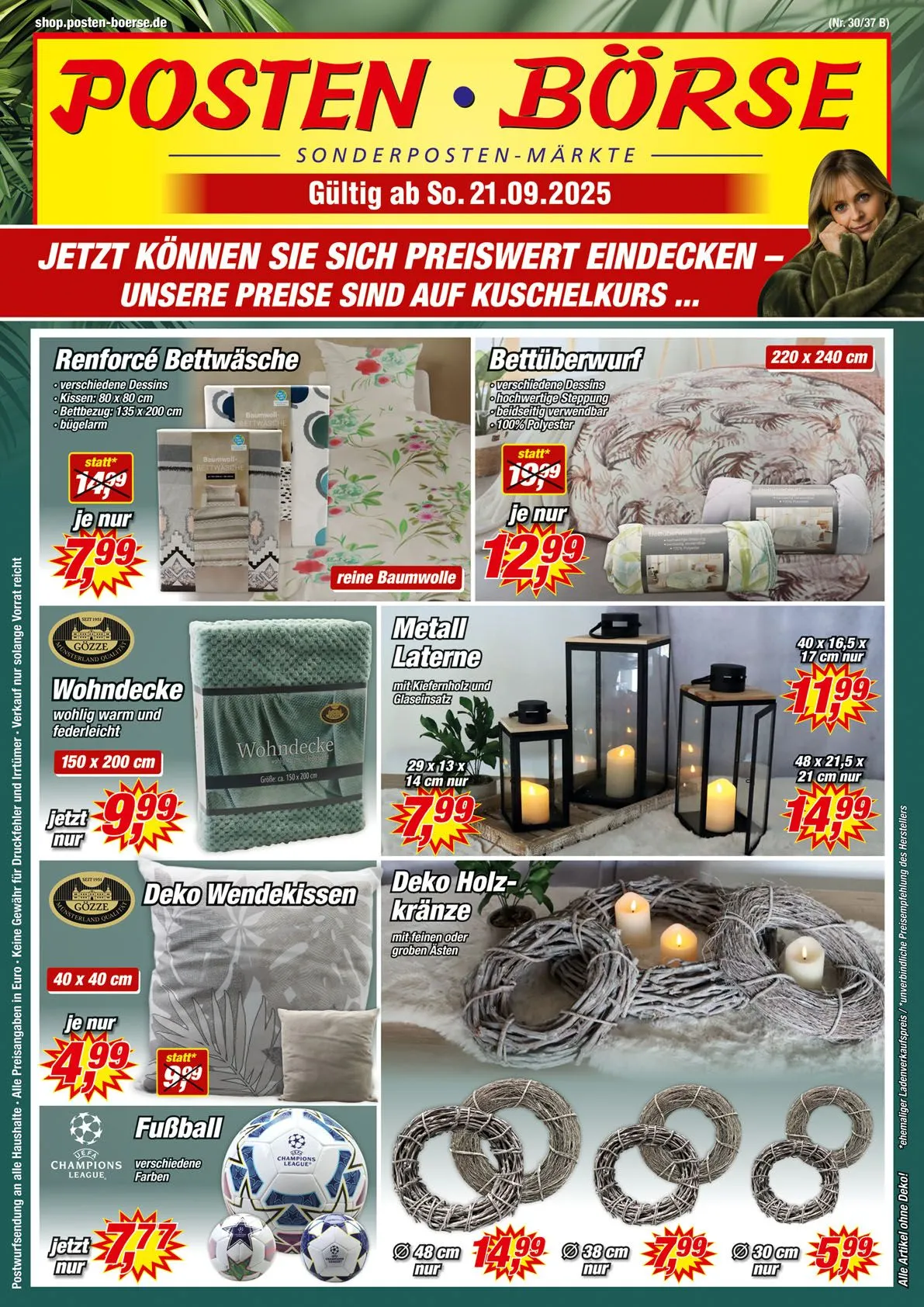Posten Borse Prospekte von 21. September bis 26. September 2025 - Prospekt seite 1