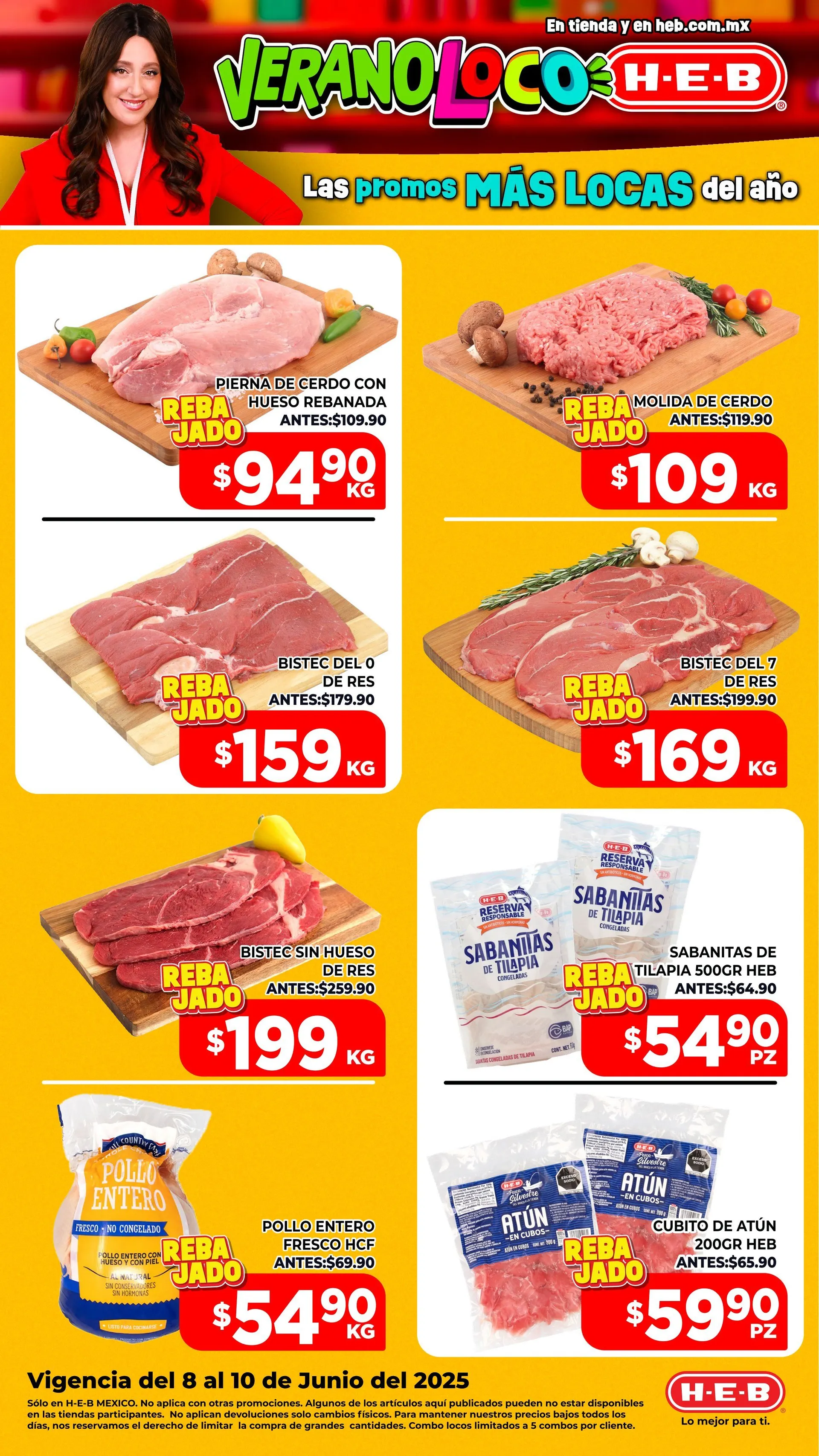 Catálogo de  H-E-B catálogos y ofertas 9 de julio al 11 de julio 2025 - Pagina 1