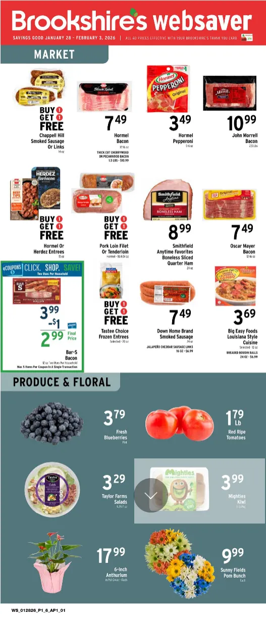 Weekly ad Brookshires Sales from January 28 to February 3 2026 - Page 