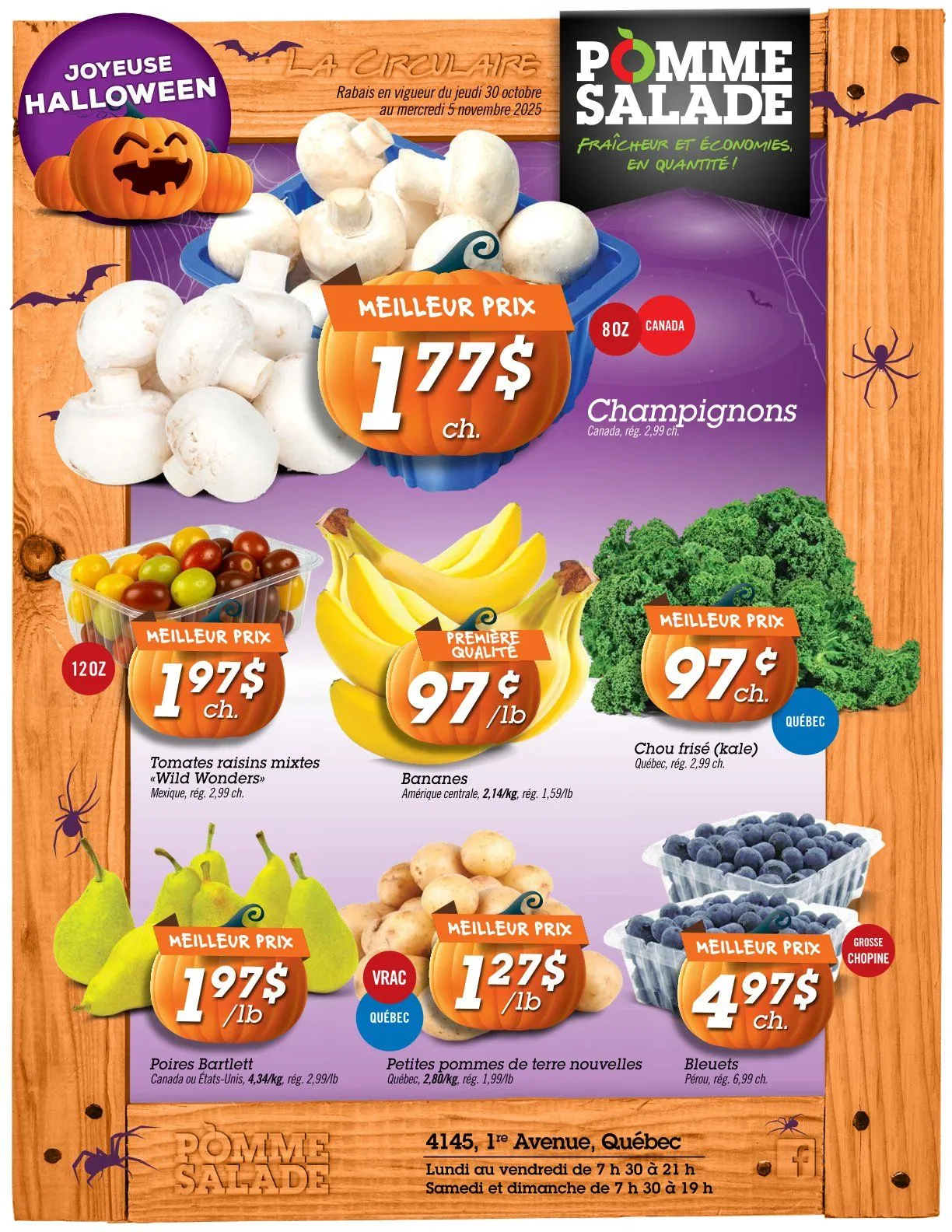 Pomme Salade Sales from October 30 to November 5 2025 - flyer page 1