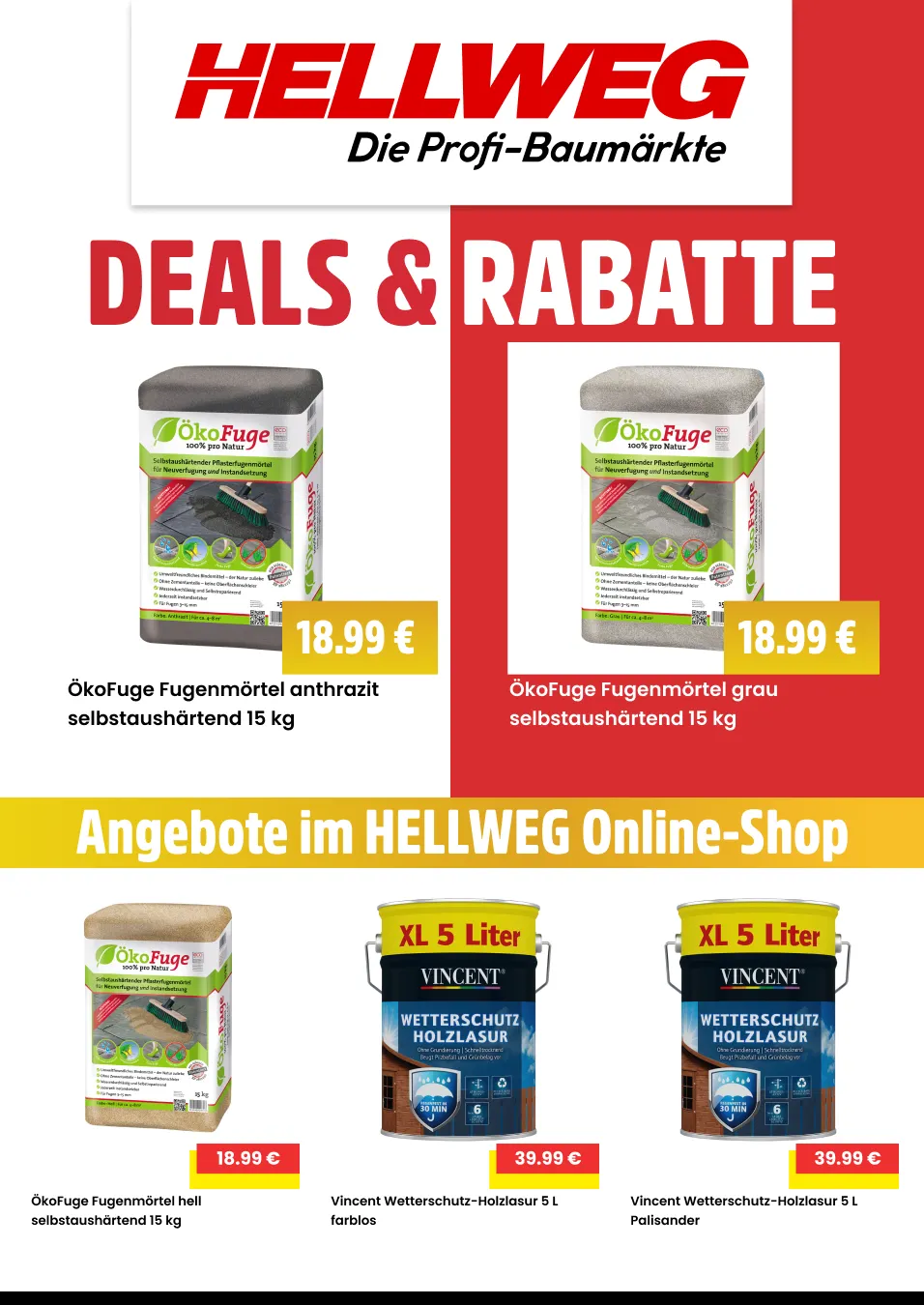  Hellweg Angebote von 5. Juni bis 19. Juni 2026 - Prospekt seite 1