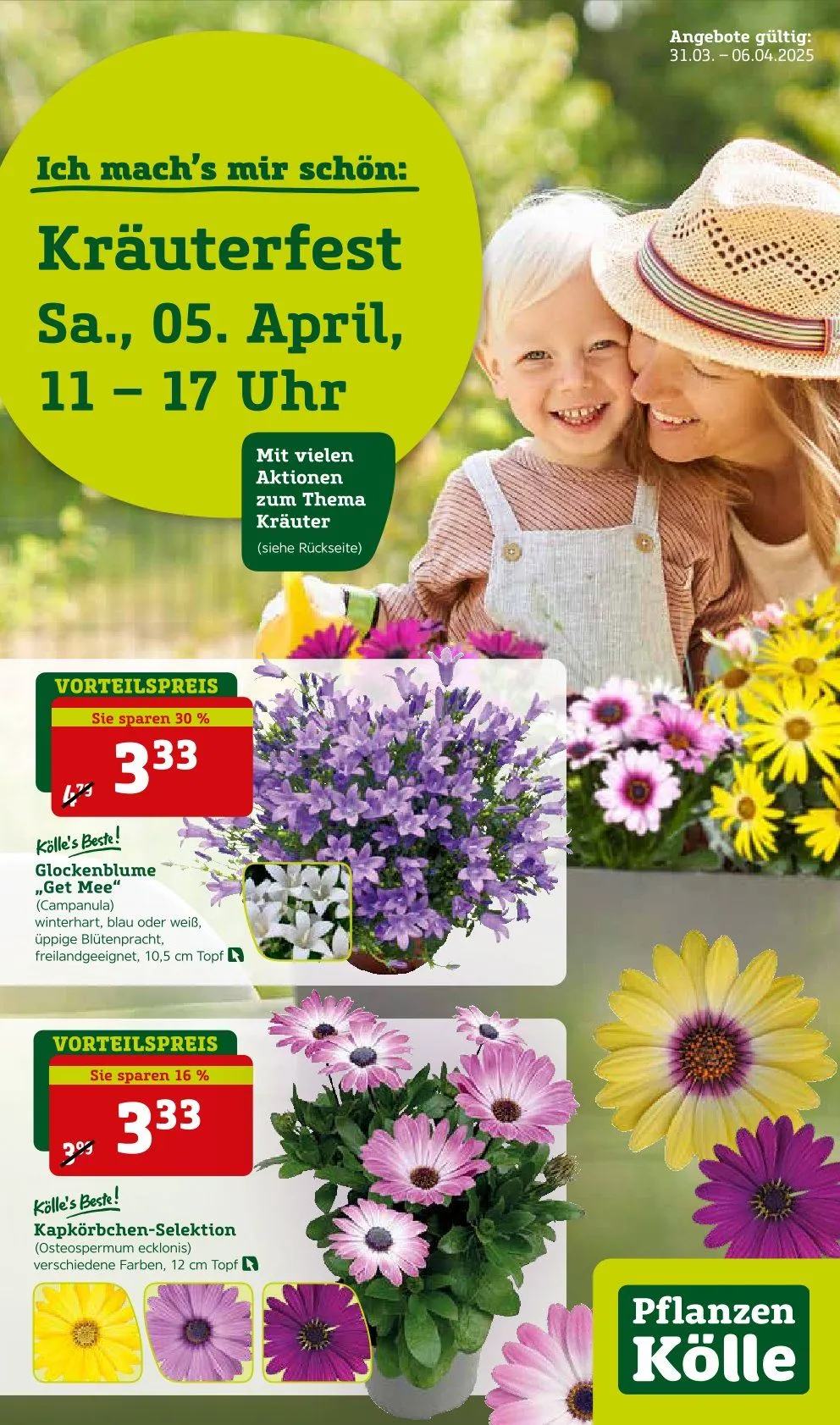 Angebote Pflanzen-Kölle von 31. März bis 6. April 2025 - Prospekt seite 