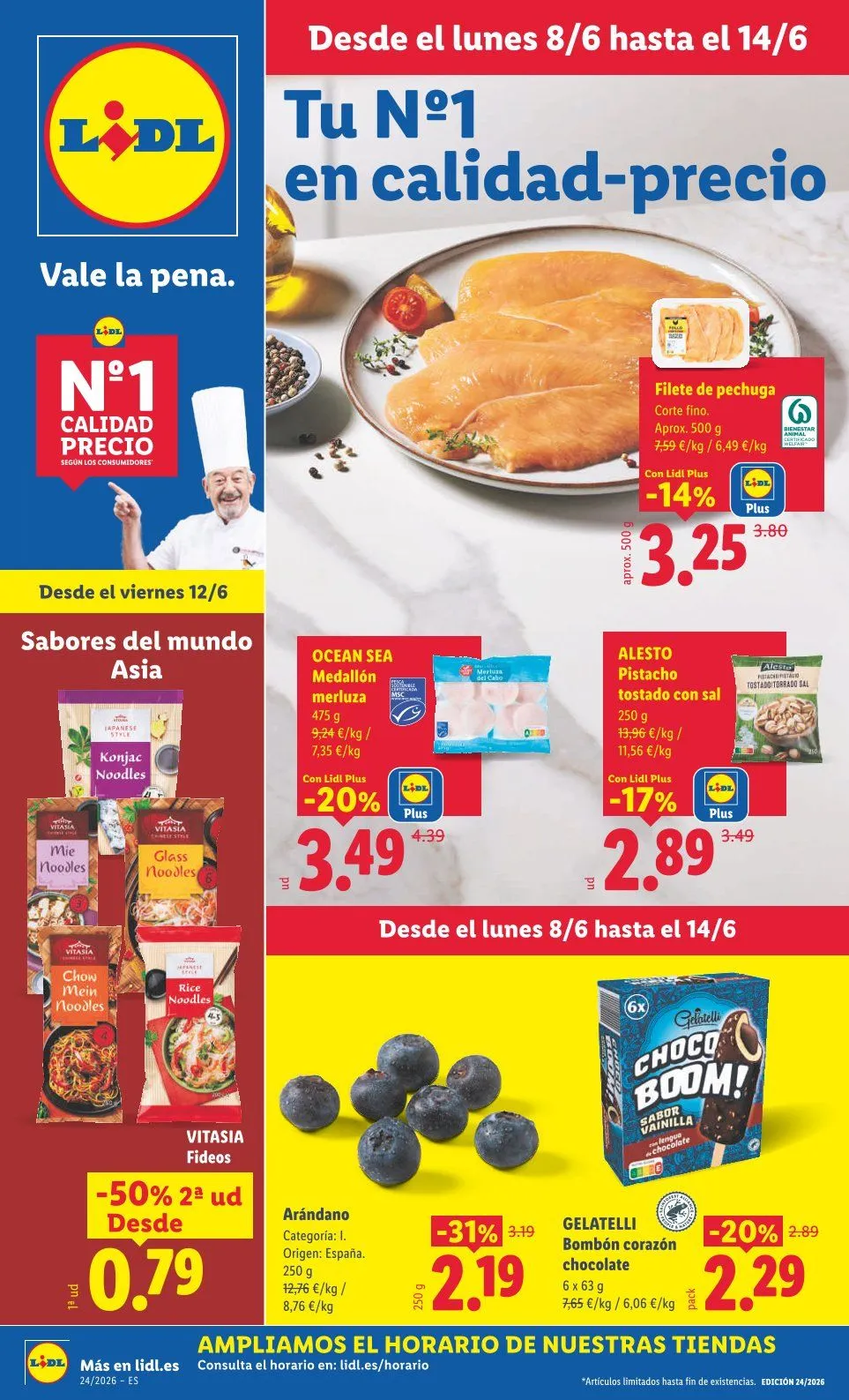 Catálogo de  Catálogos de Lidl 8 de junio al 14 de junio 2026 - Página 1