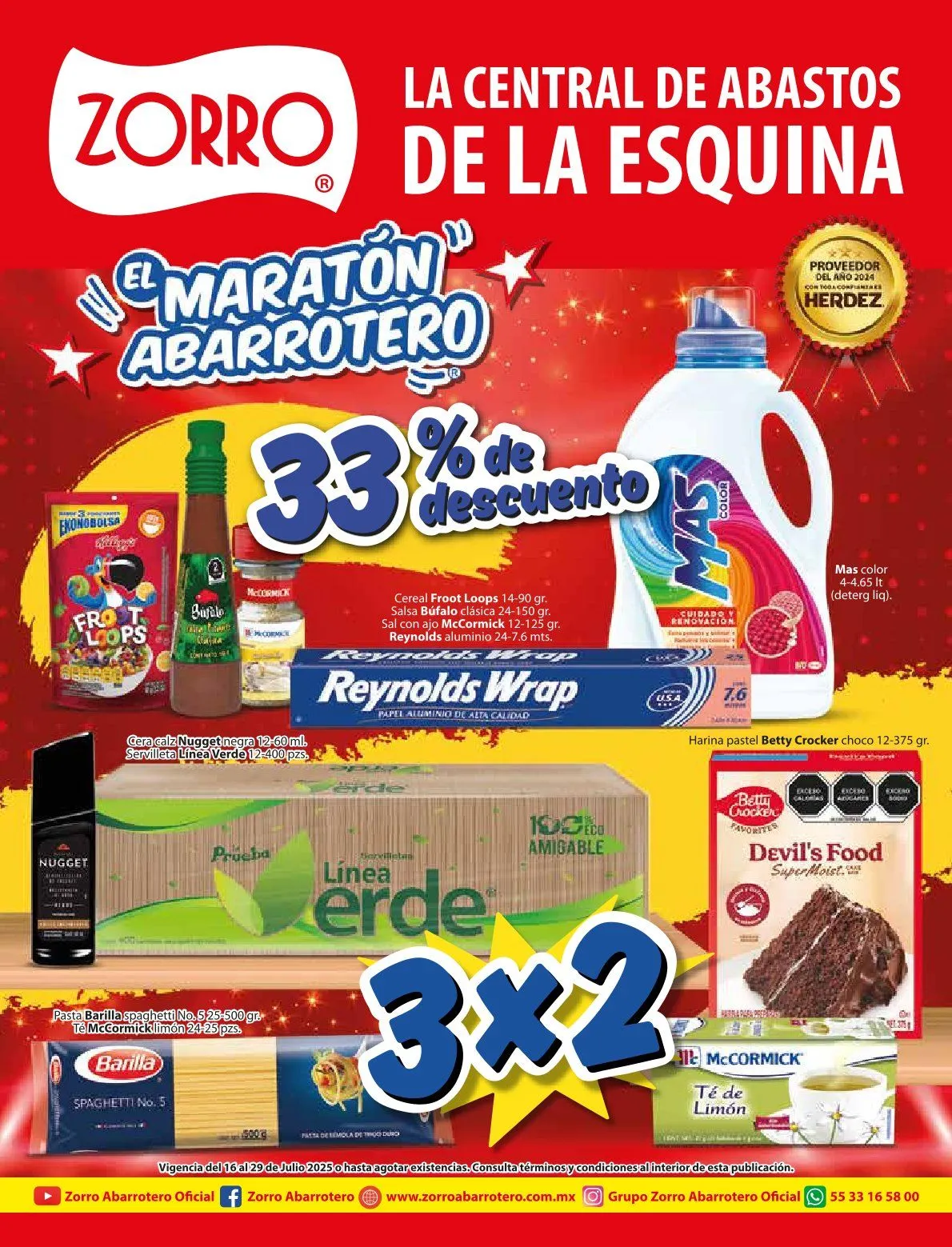 Catálogo de Zorro  Ofertas 17 de julio al 24 de julio 2025 - Pagina 1