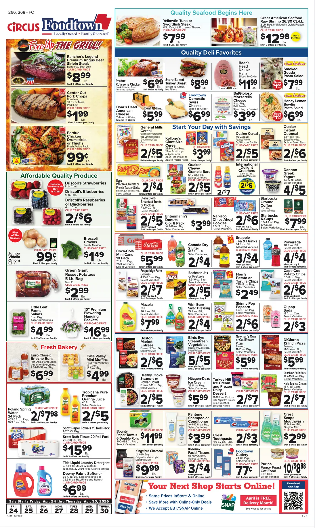 Weekly ad Foodtown Sales from April 24 to April 30 2026 - Page 