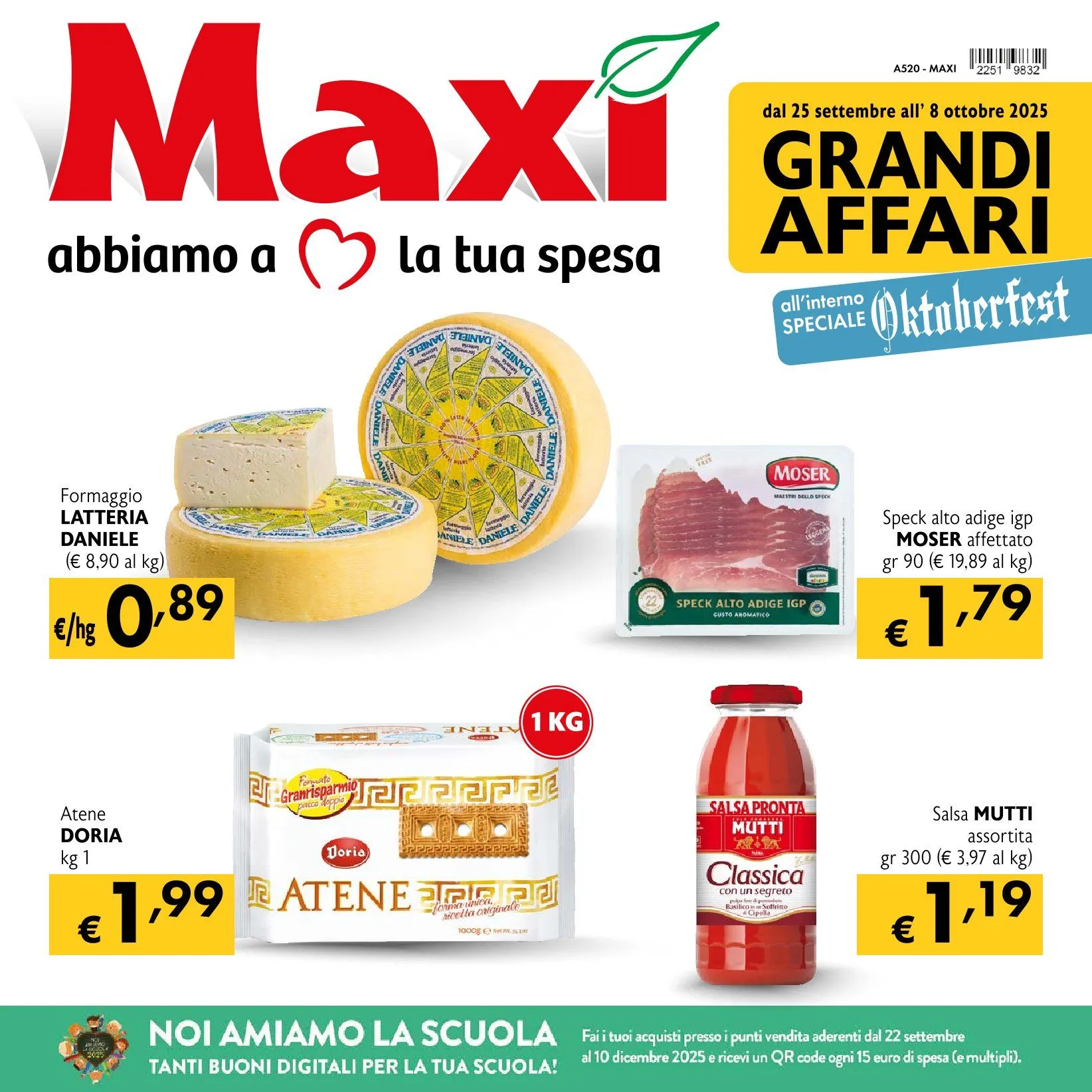 Volantini Maxi Family da 25 settembre a 8 ottobre di 2025 - Pagina del volantino 1