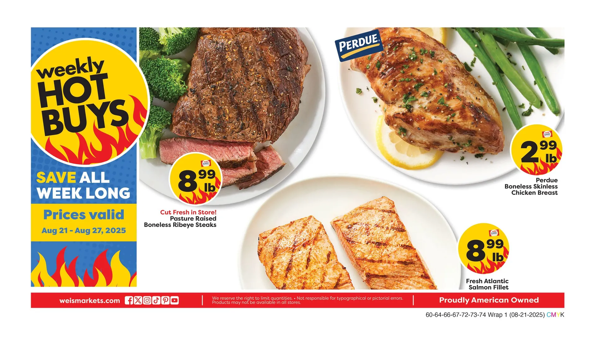Weekly ad Weis Sales from August 21 to August 27 2025 - Page 