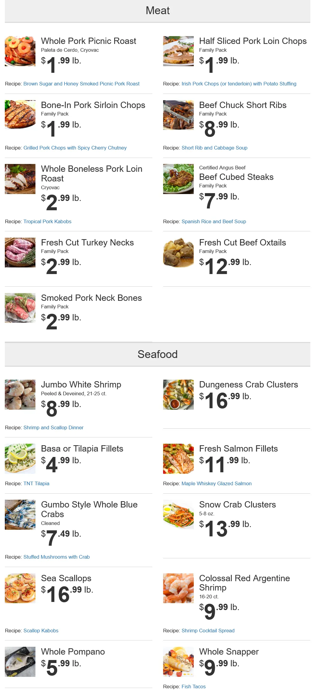 Weekly ad Rowe's IGA Supermarkets Sales from July 8 to July 14 2026 - Page 2