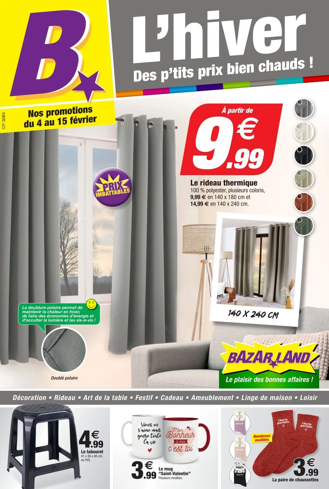  Bazarland Catalogue du 4 février au 15 février 2026 - Catalogue page 