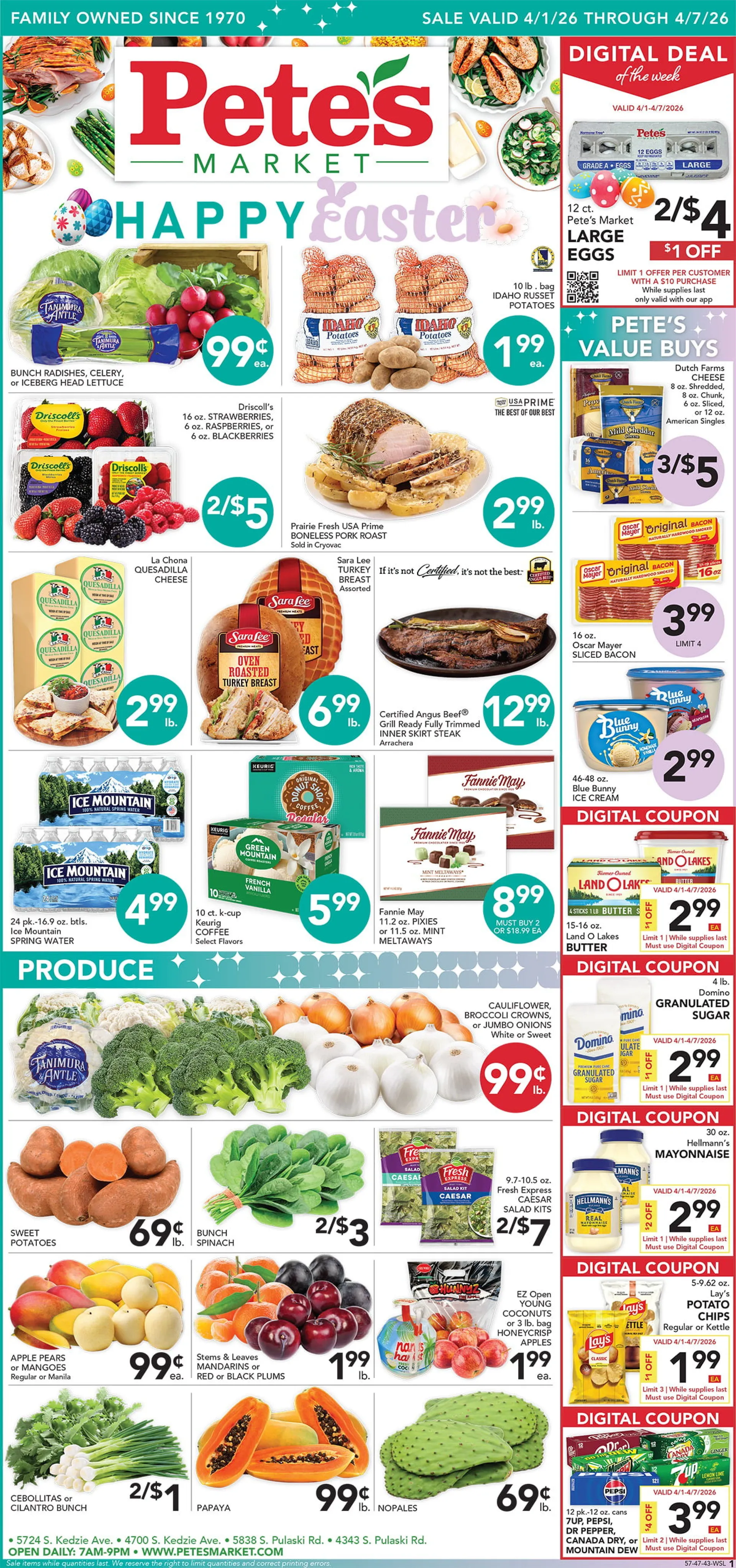 Weekly ad  Pete's Fresh Market Sales from April 1 to April 7 2026 - Page 