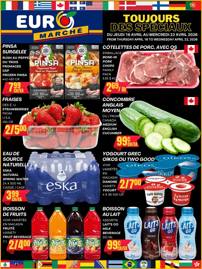  Euromarché Sales from April 16 to April 22 2026 - flyer page 