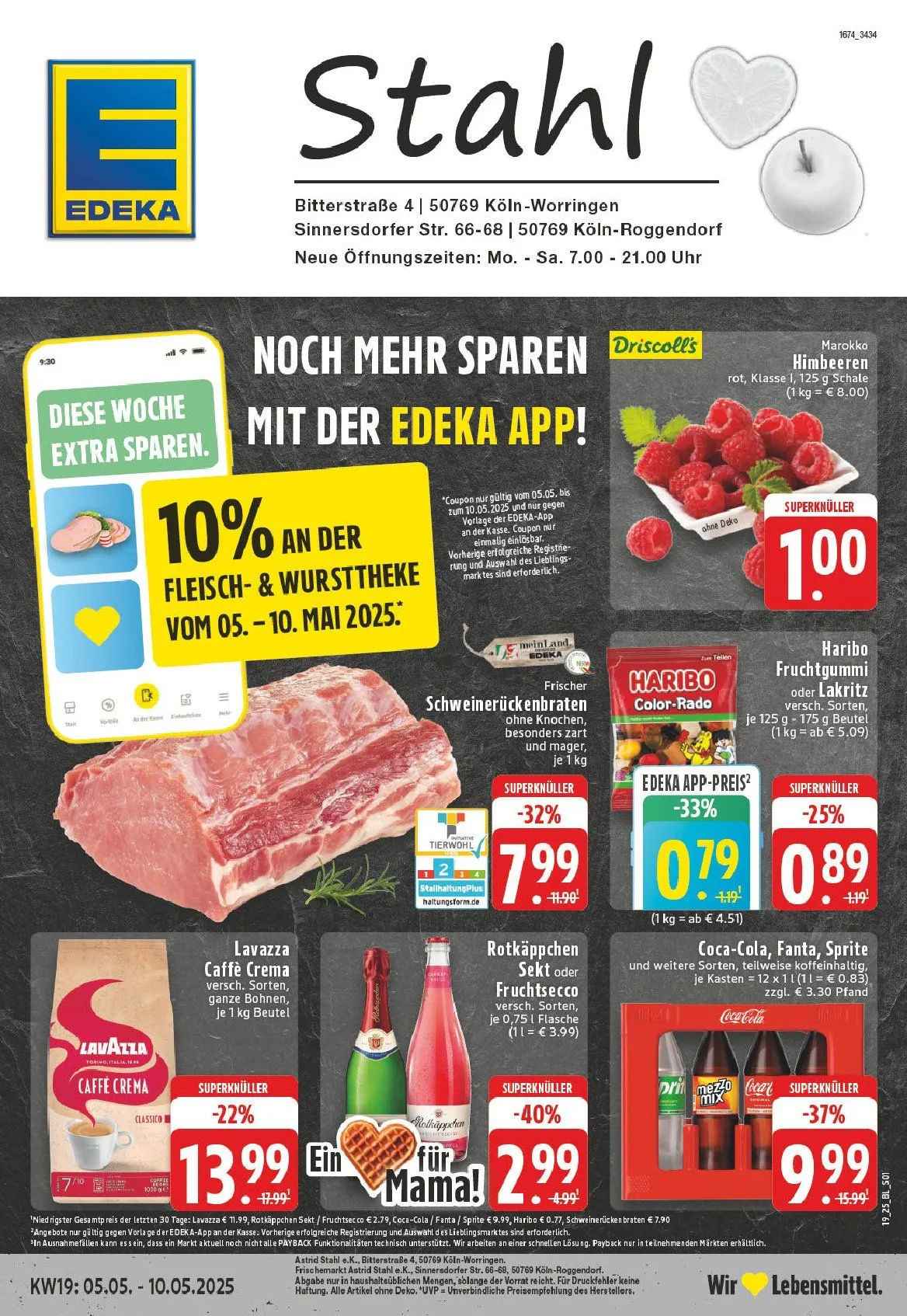 Edeka Prospekt von 5. Mai bis 10. Mai 2025 - Prospekt seite 1