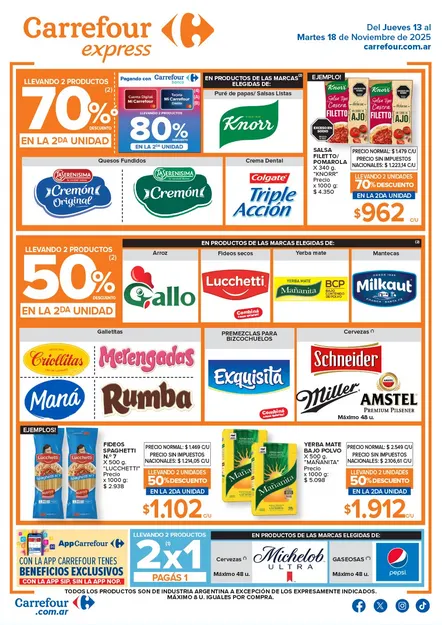Ofertas de Carrefour Express 13 de noviembre al 18 de noviembre 2025 - Página  del catálogo