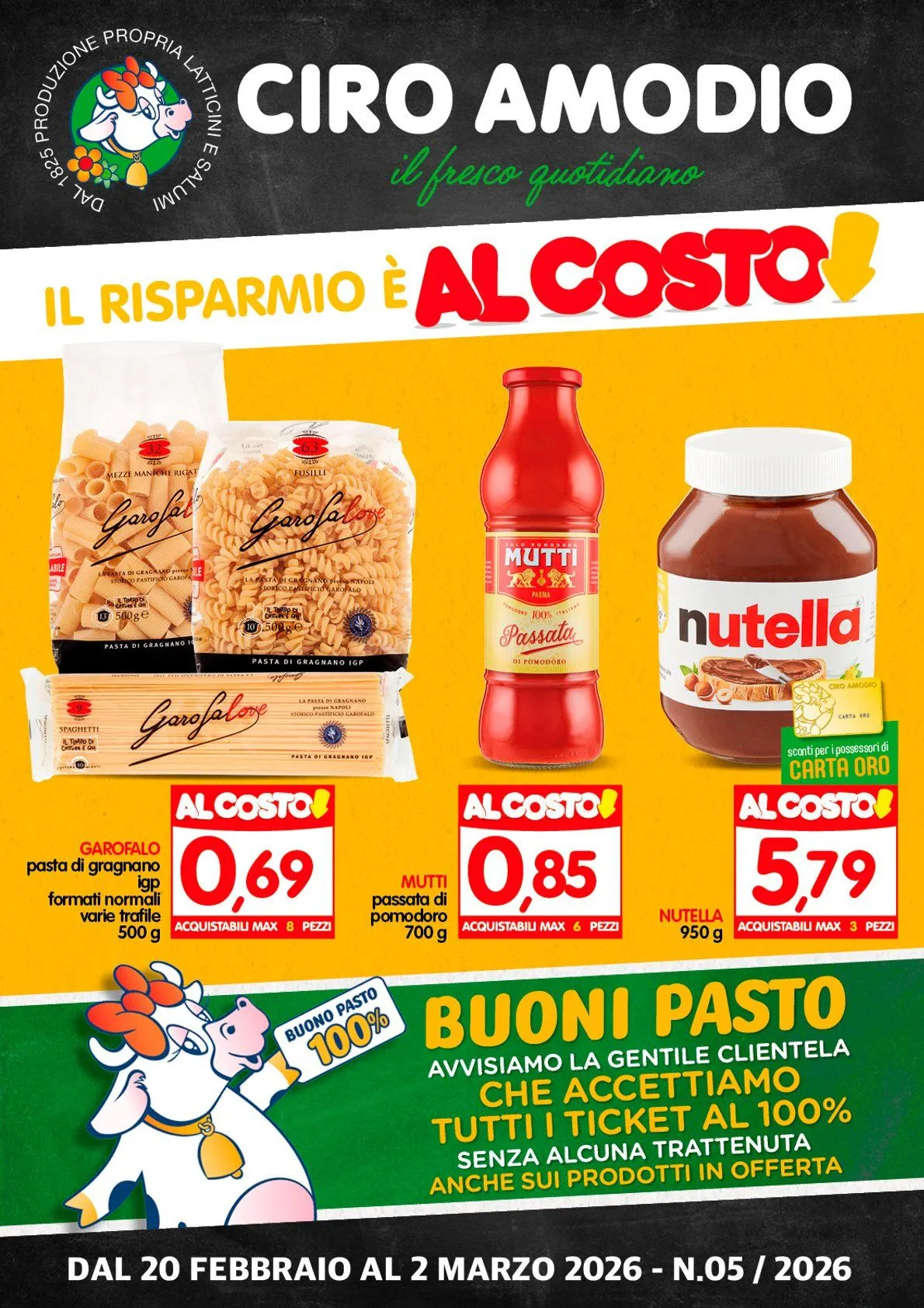 Volantini Ciro Amodio da 20 febbraio a 2 marzo di 2026 - Pagina del volantino 1
