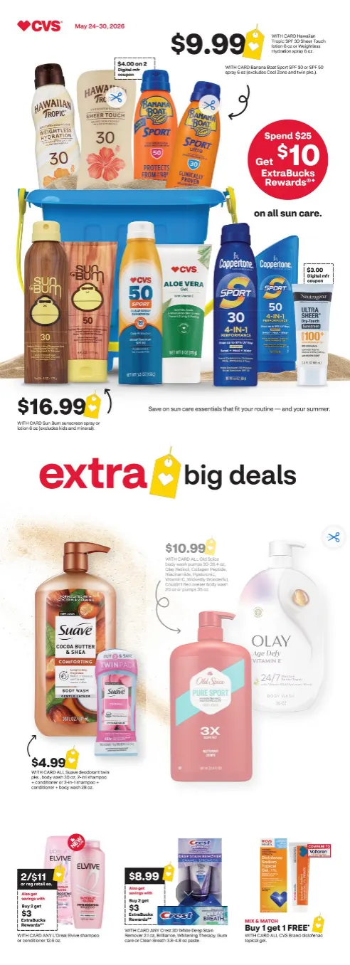 Weekly ad  CVS Health Sales from May 24 to May 30 2026 - Page 