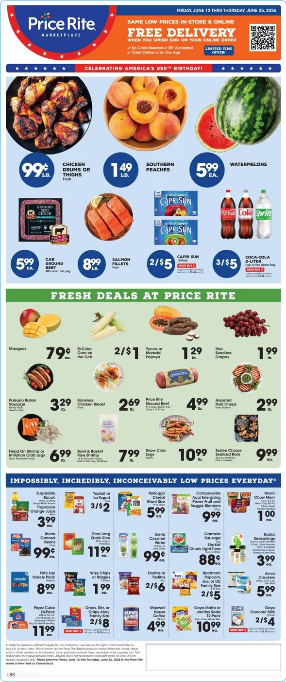 Weekly ad Price Rite Sales from June 12 to June 25 2026 - Page 
