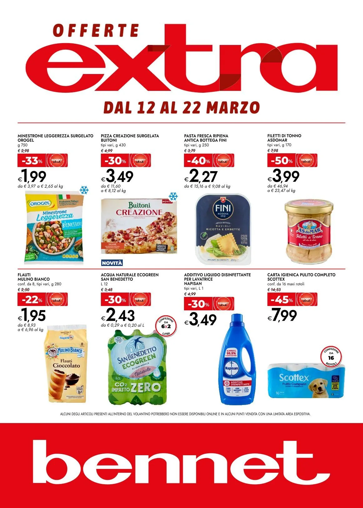 Volantini bennet da 12 marzo a 22 marzo di 2026 - Pagina del volantino 