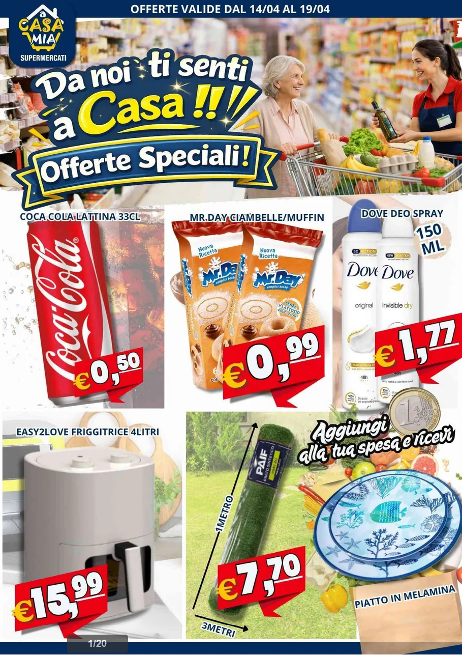 Volantini A Casa Mia da 14 aprile a 19 aprile di 2026 - Pagina del volantino 1