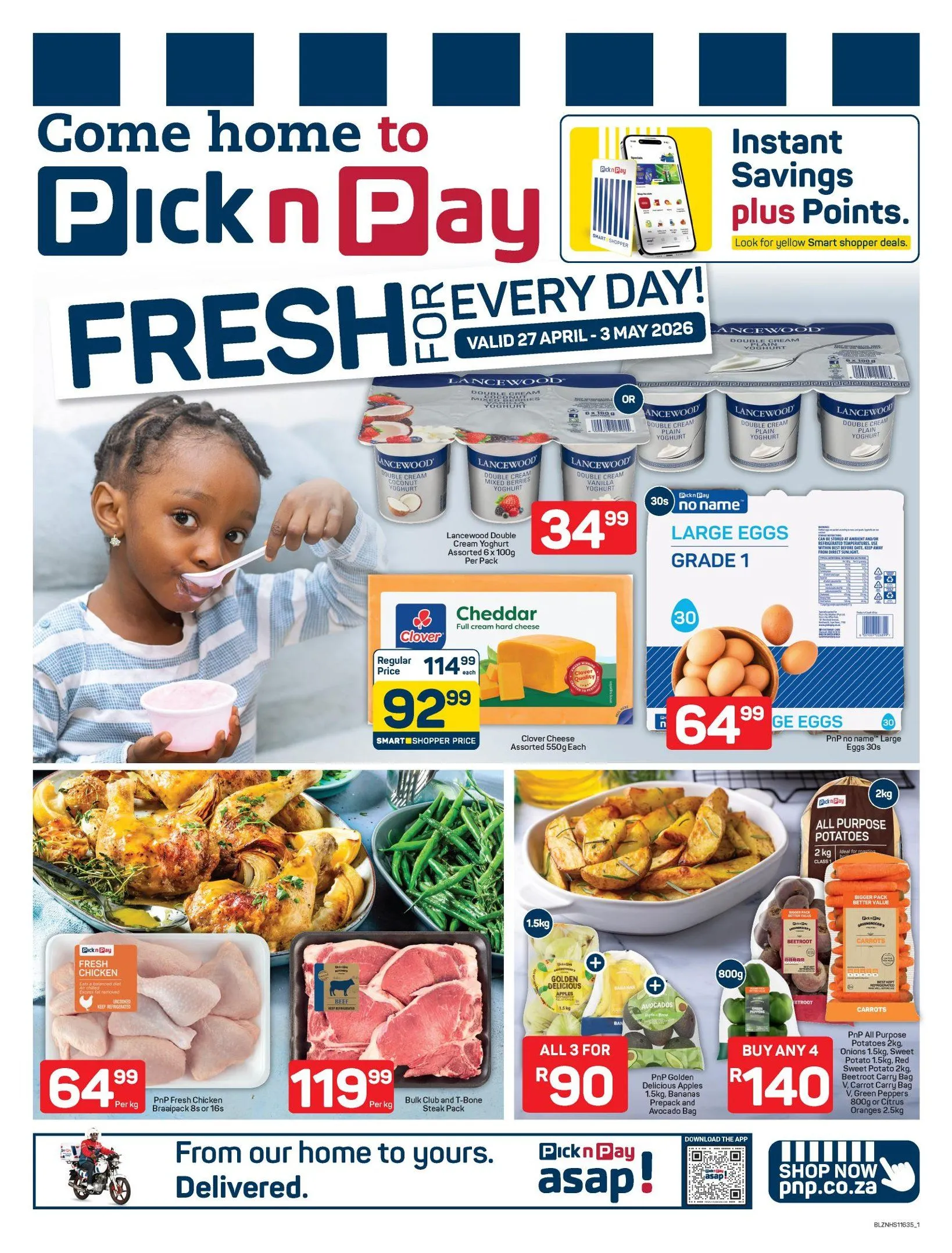 Pick n Pay  Sales from 27 April to 3 May 2026 - Catalogue Page 