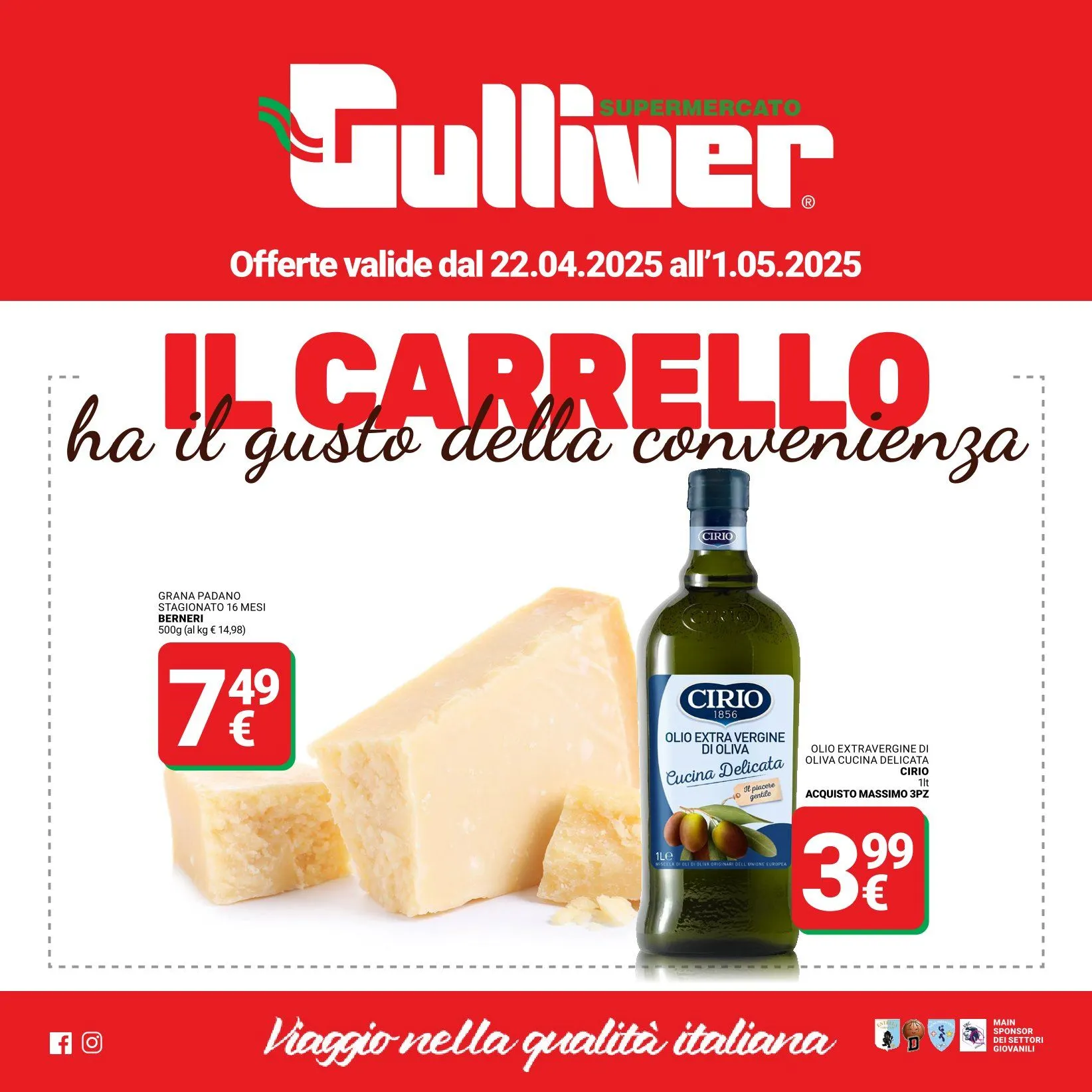 Volantini Gulliver da 22 aprile a 1 maggio di 2025 - Pagina del volantino