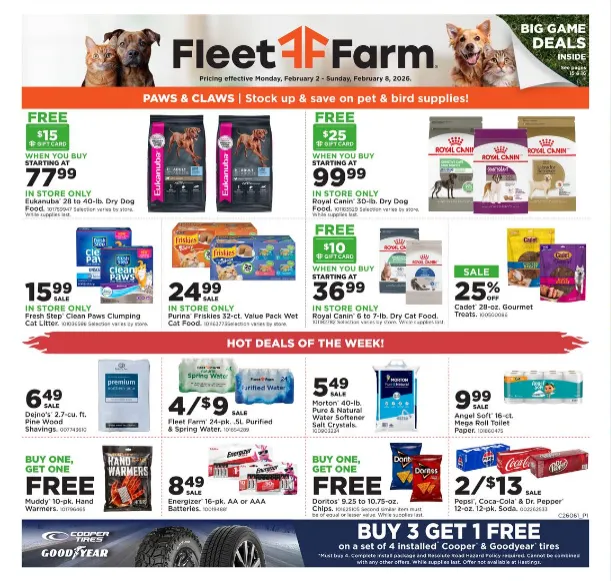 Weekly ad Fleet Farm Sales from February 2 to February 8 2026 - Page 1