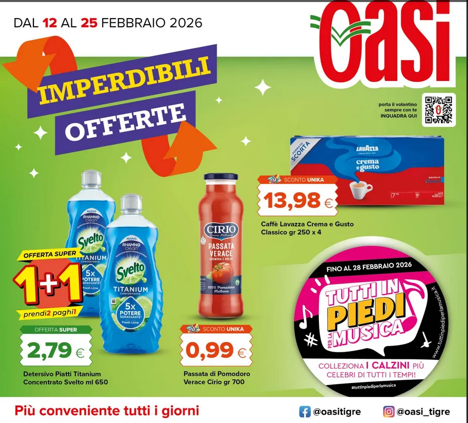Oasi    Volantino da 12 febbraio a 25 febbraio di 2026 - Pagina del volantino 