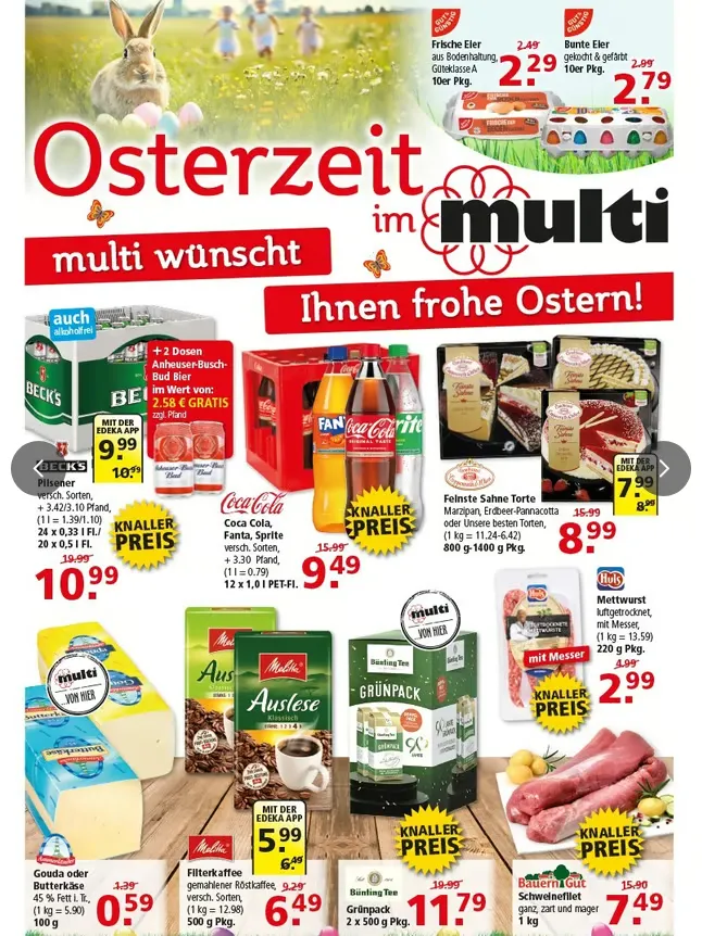  Multi Markt Angebote von 30. März bis 4. April 2026 - Prospekt seite 1