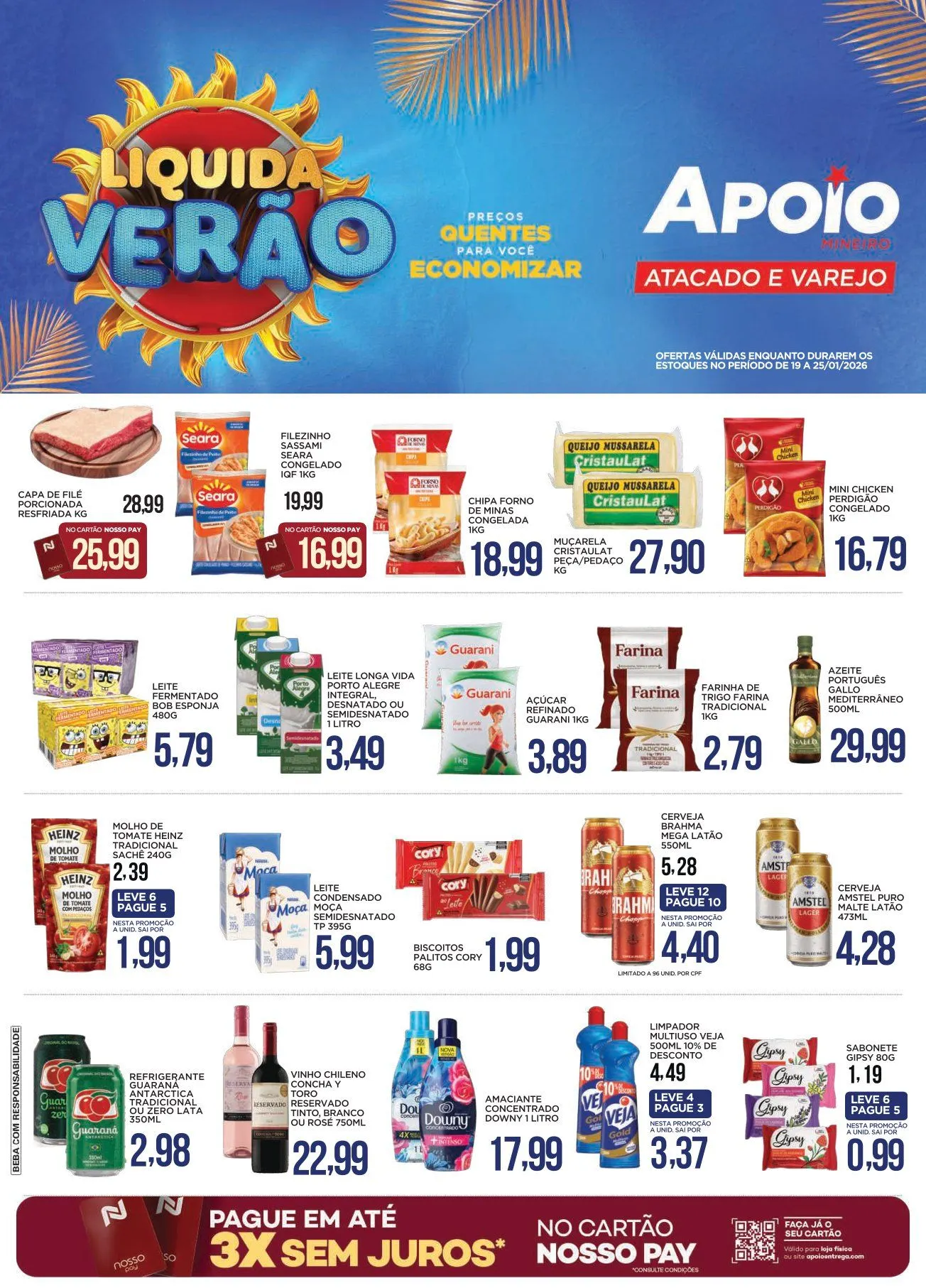 Encarte de  Apoio Mineiro 19 de janeiro até 25 de janeiro 2026 - Pagina 1