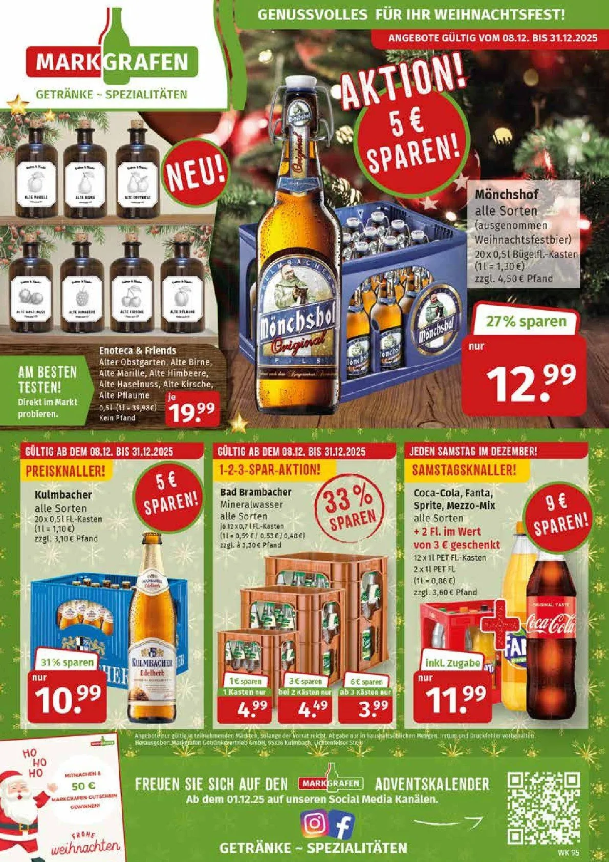 Markgrafen Angebote von 8. Dezember bis 31. Dezember 2025 - Prospekt seite 1