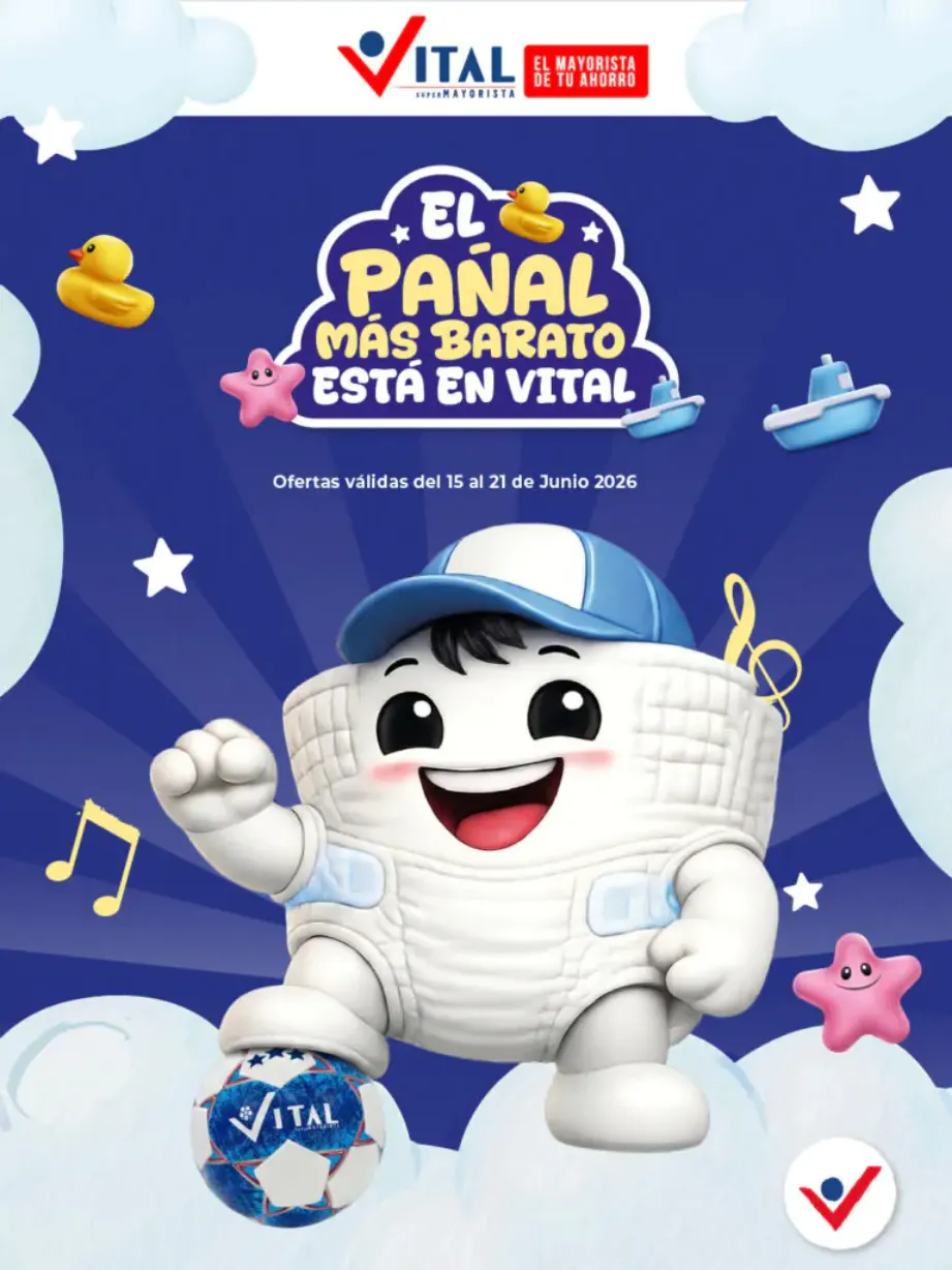 Ofertas de Vital Ofertas 15 de junio al 21 de junio 2026 - Página 1 del catálogo