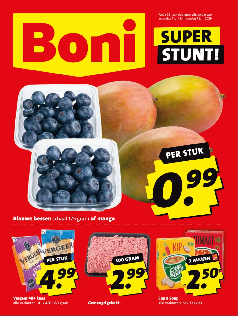 Boni folders van 1 juni tot 7 juni 2026 - Folder pagina 1