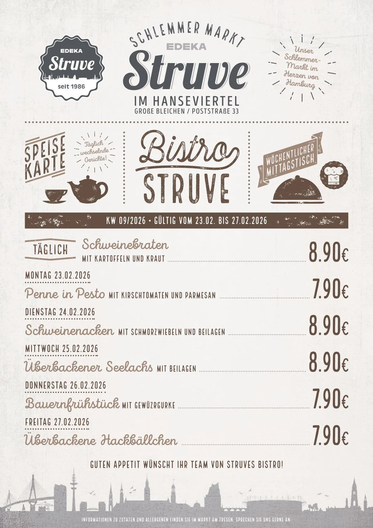 Edeka Angebote von 9. Februar bis 27. Februar 2026 - Prospekt seite 1