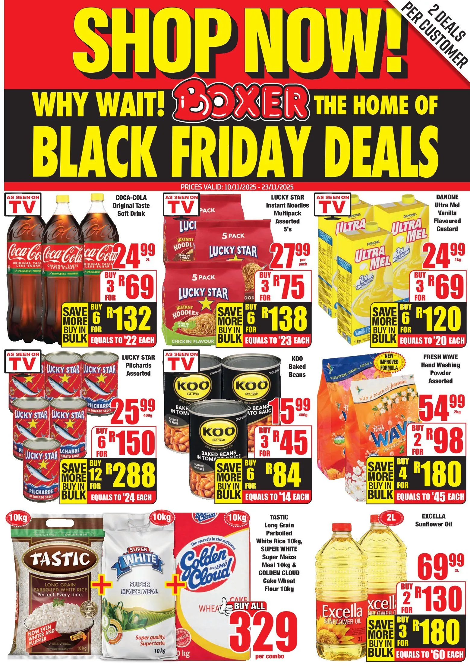 Boxer Sales from 10 November to 23 November 2025 - Catalogue Page 1