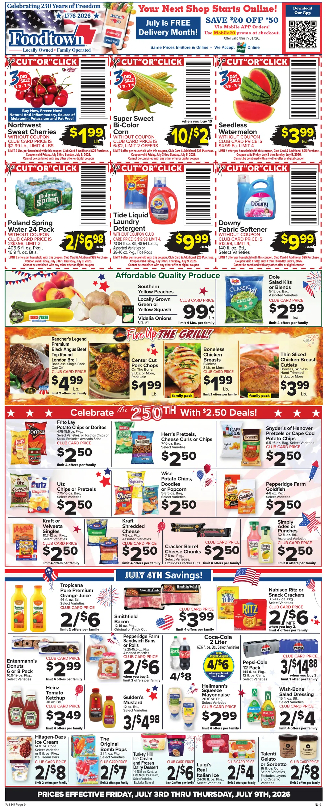 Weekly ad Foodtown Sales from July 3 to July 9 2026 - Page 