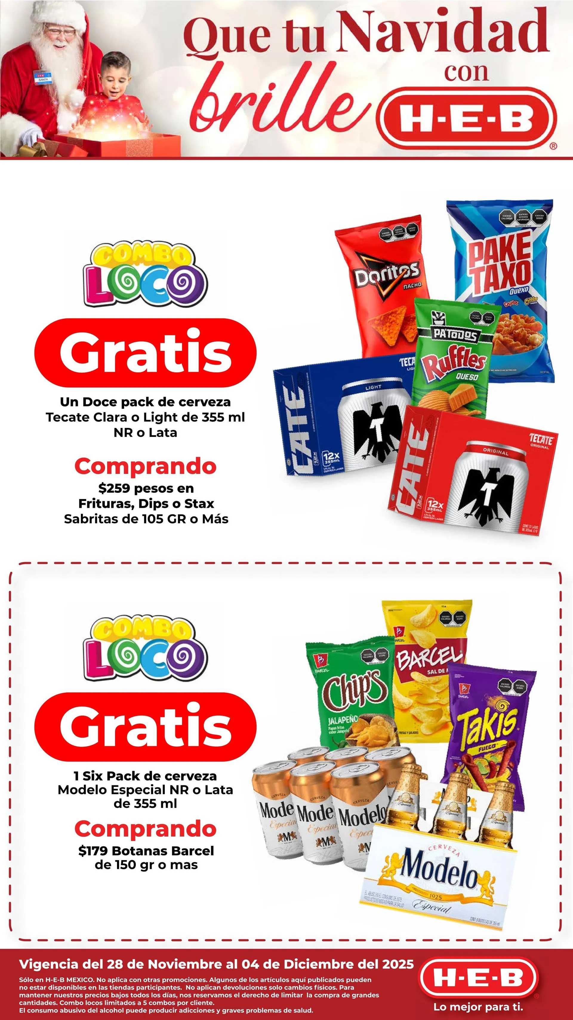 Catálogo de H-E-B Ofertas 28 de noviembre al 4 de diciembre 2025 - Pagina 
