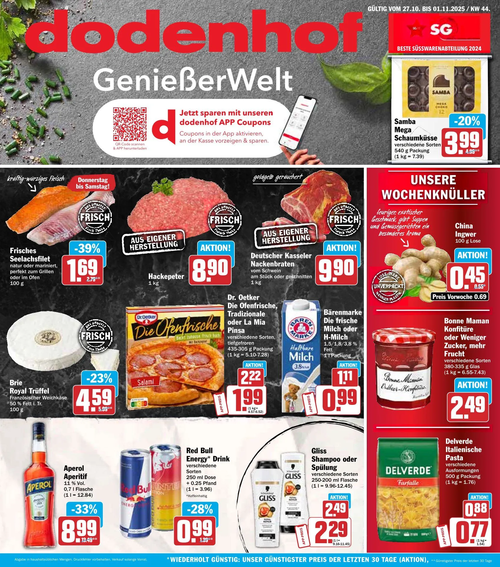 Dodenhof Prospekte von 27. Oktober bis 1. November 2025 - Prospekt seite 
