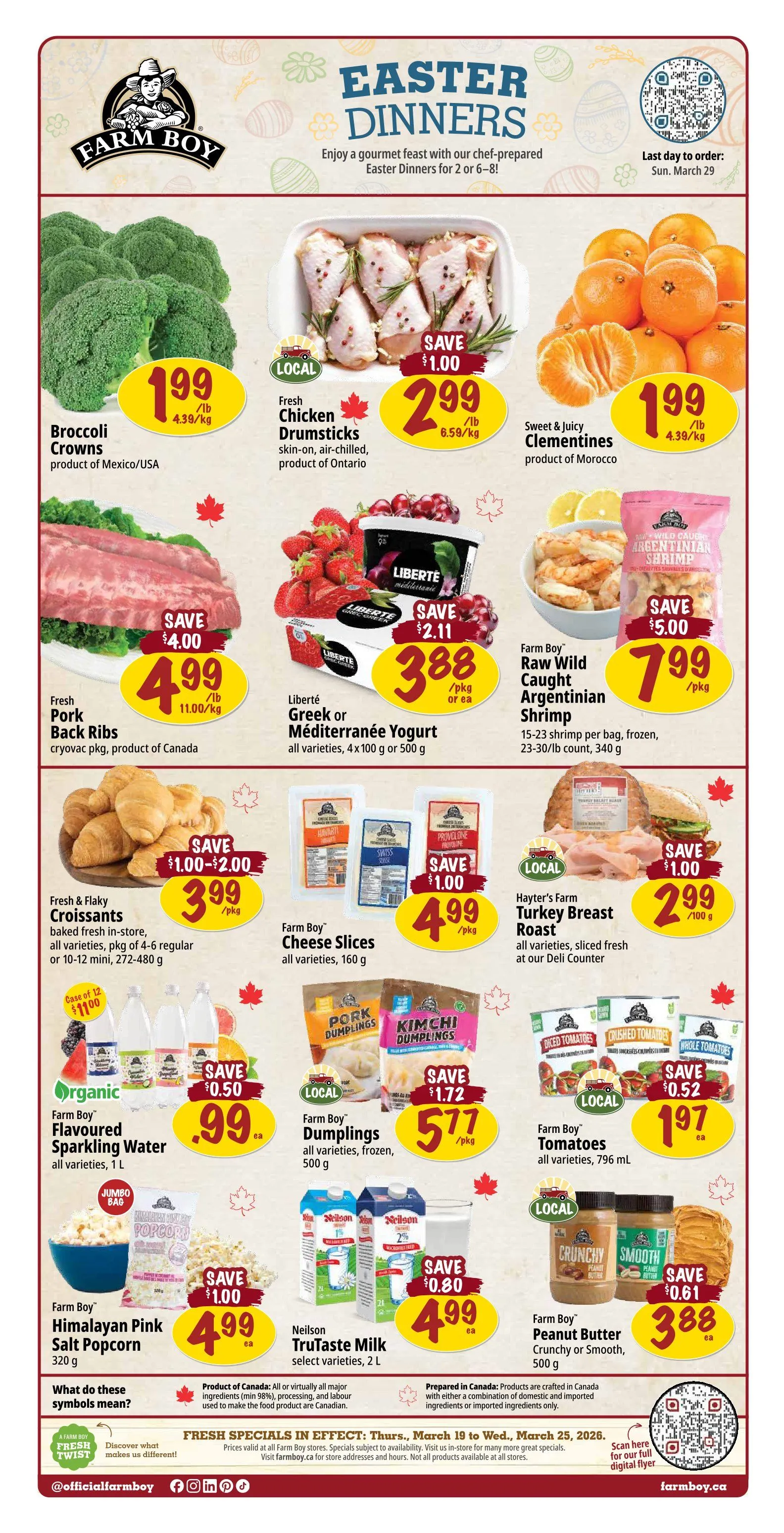 Farm Boy Sales from March 26 to April 1 2026 - flyer page 1