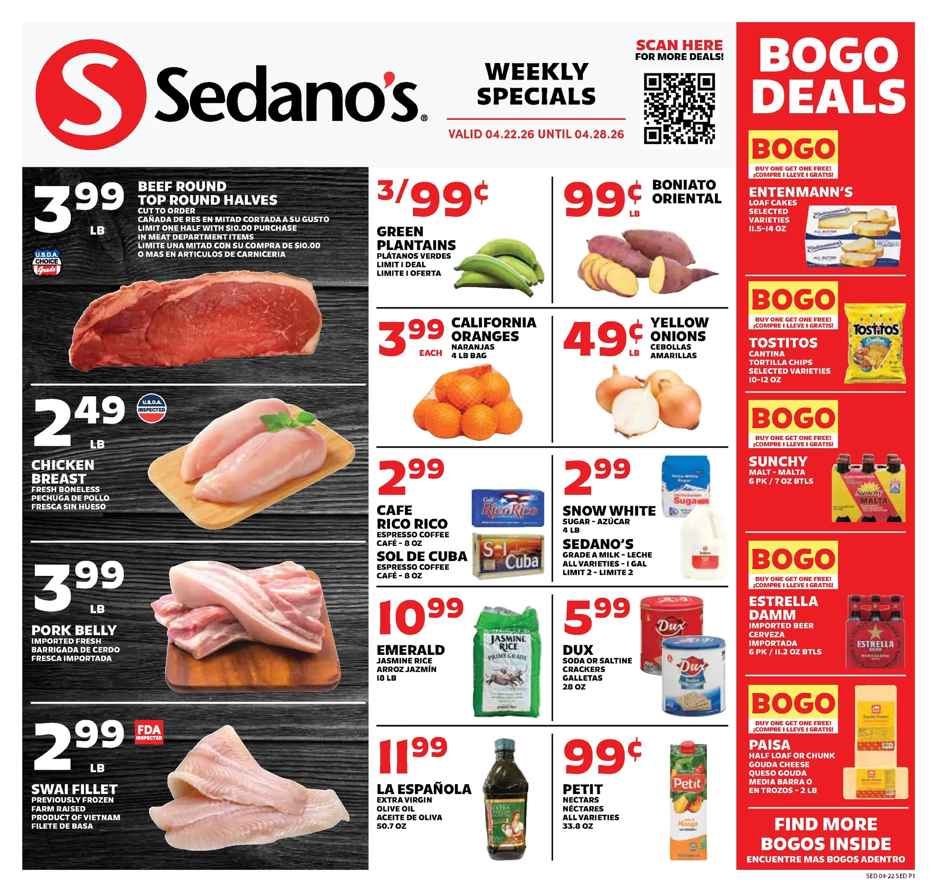 Weekly ad Sedano's Sales from April 22 to May 4 2026 - Page 